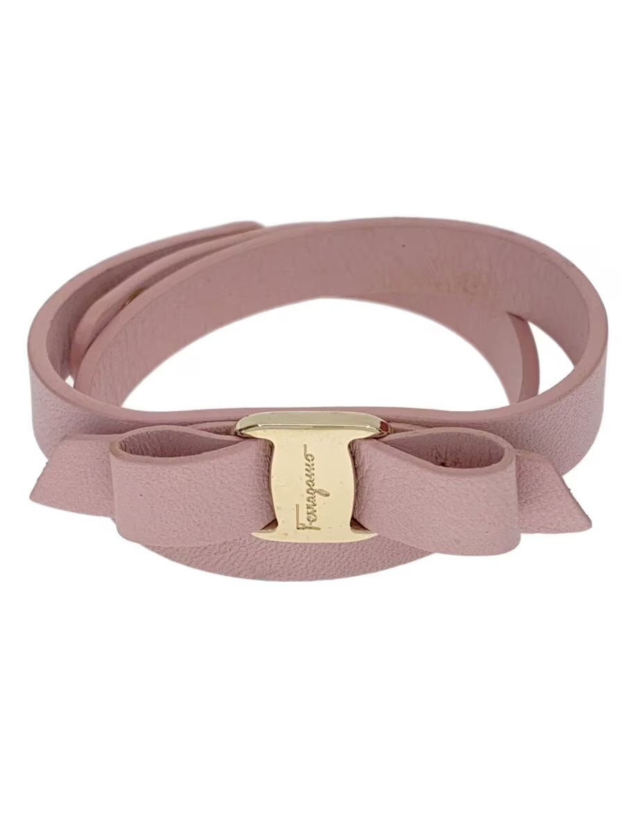 Salvatore Ferragamo Ribbon Bracelet Pnk Ladies M1o31