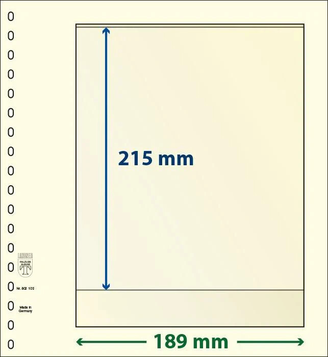 Lindner T- Blank Pages Pages No. 802 102
