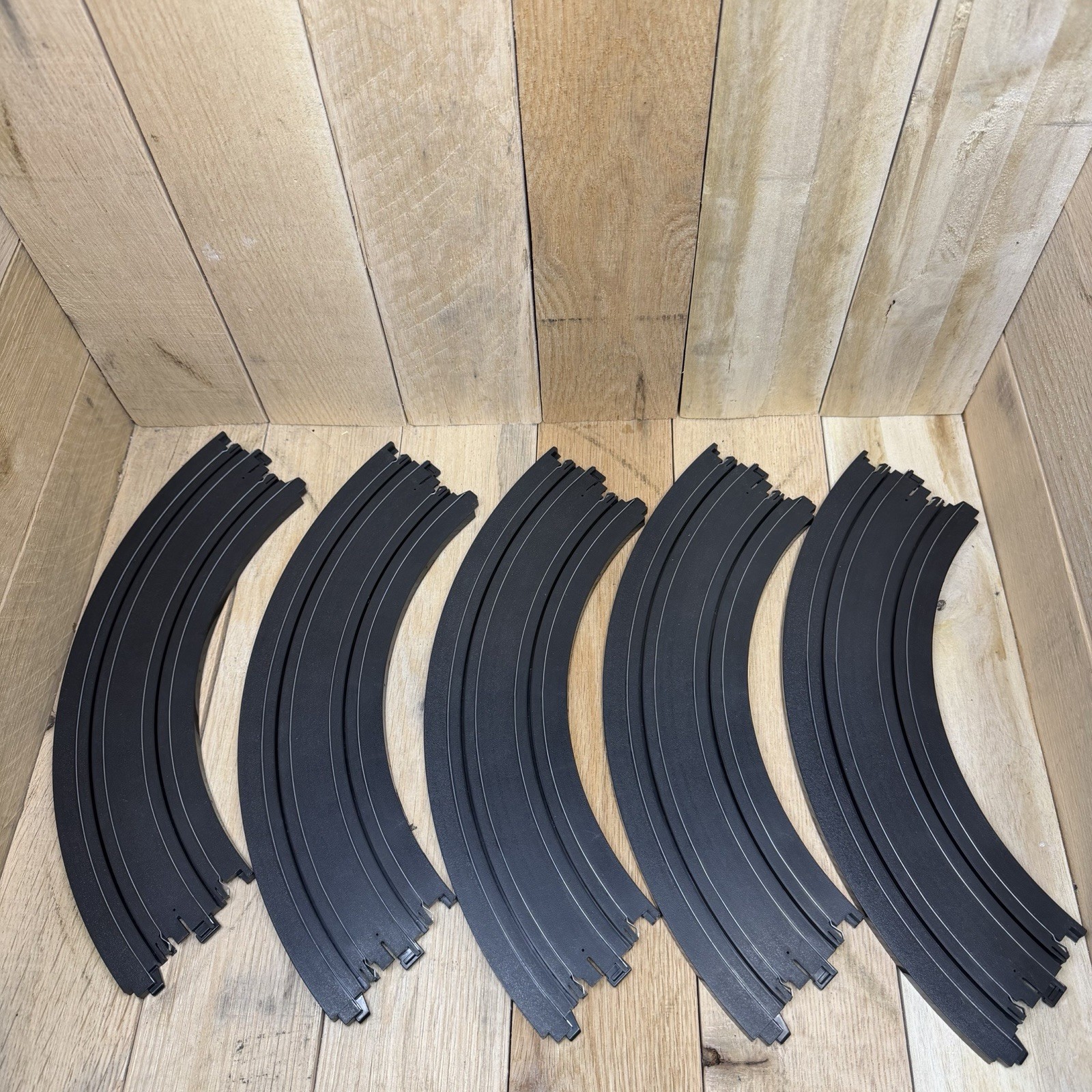 Tomy Aurora AFX (Lot of 5) 1/4 Circle 9" R Curve Slot Car Tracks 229mm