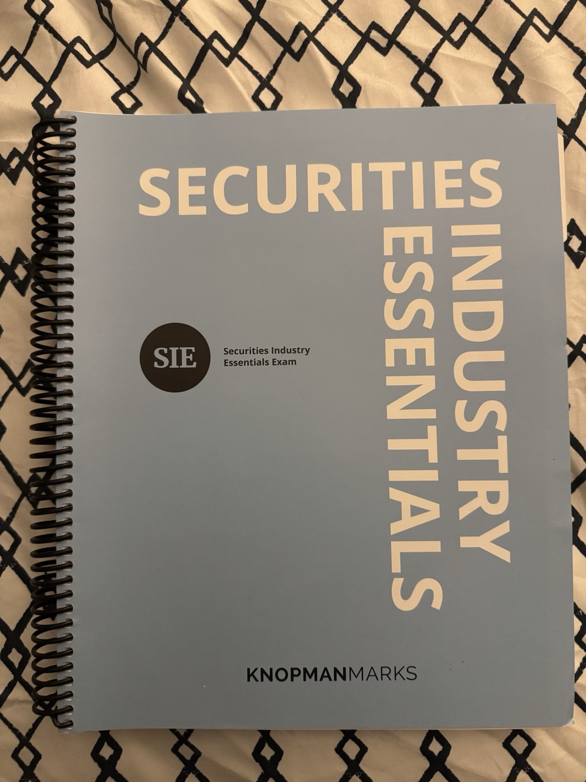 KnopmanMarks SIE Exam Study Books + Workbook