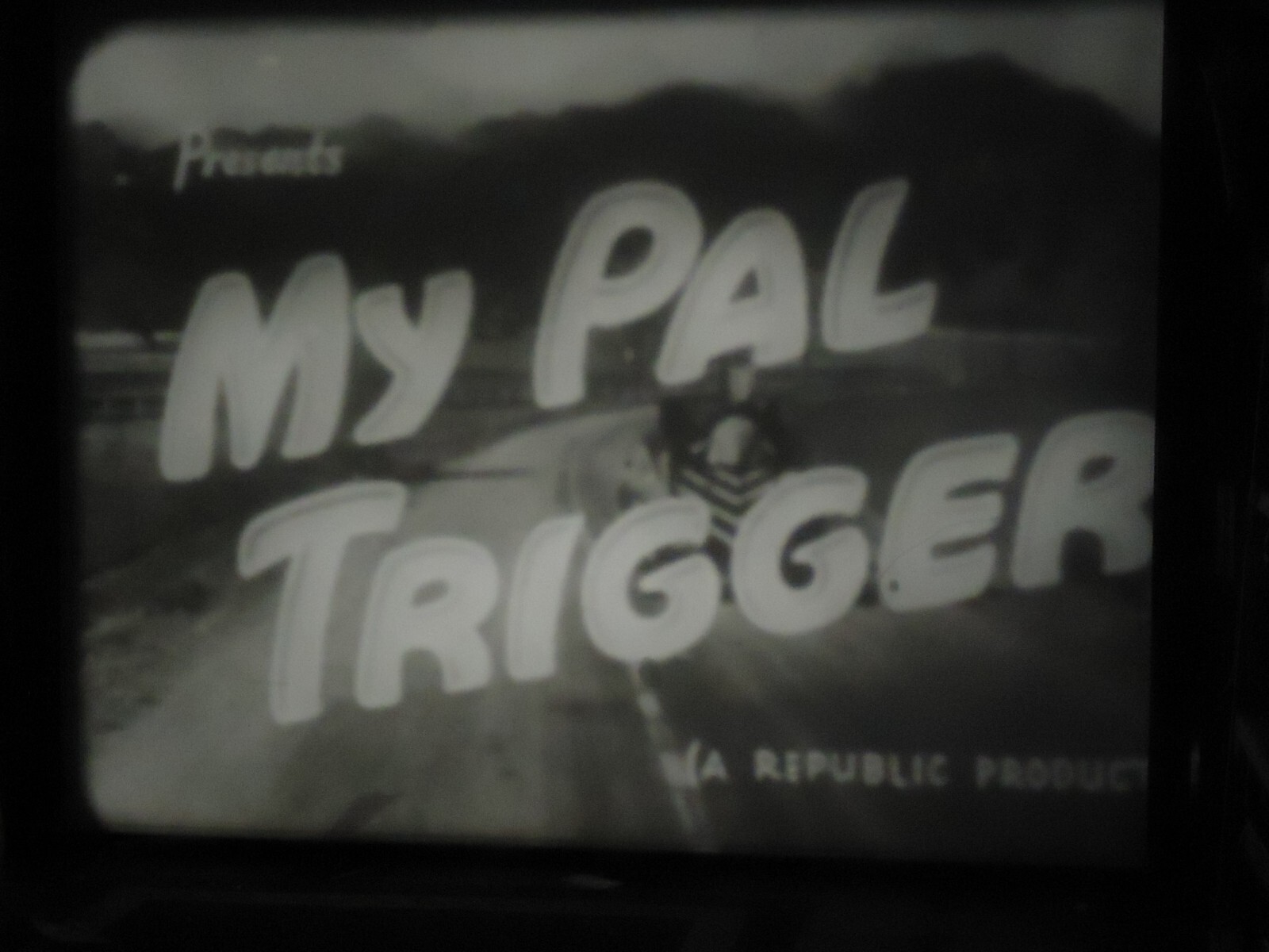 16mm My Pal Trigger Roy Rogers Gabby Hayes Dale Evans Jack Holt