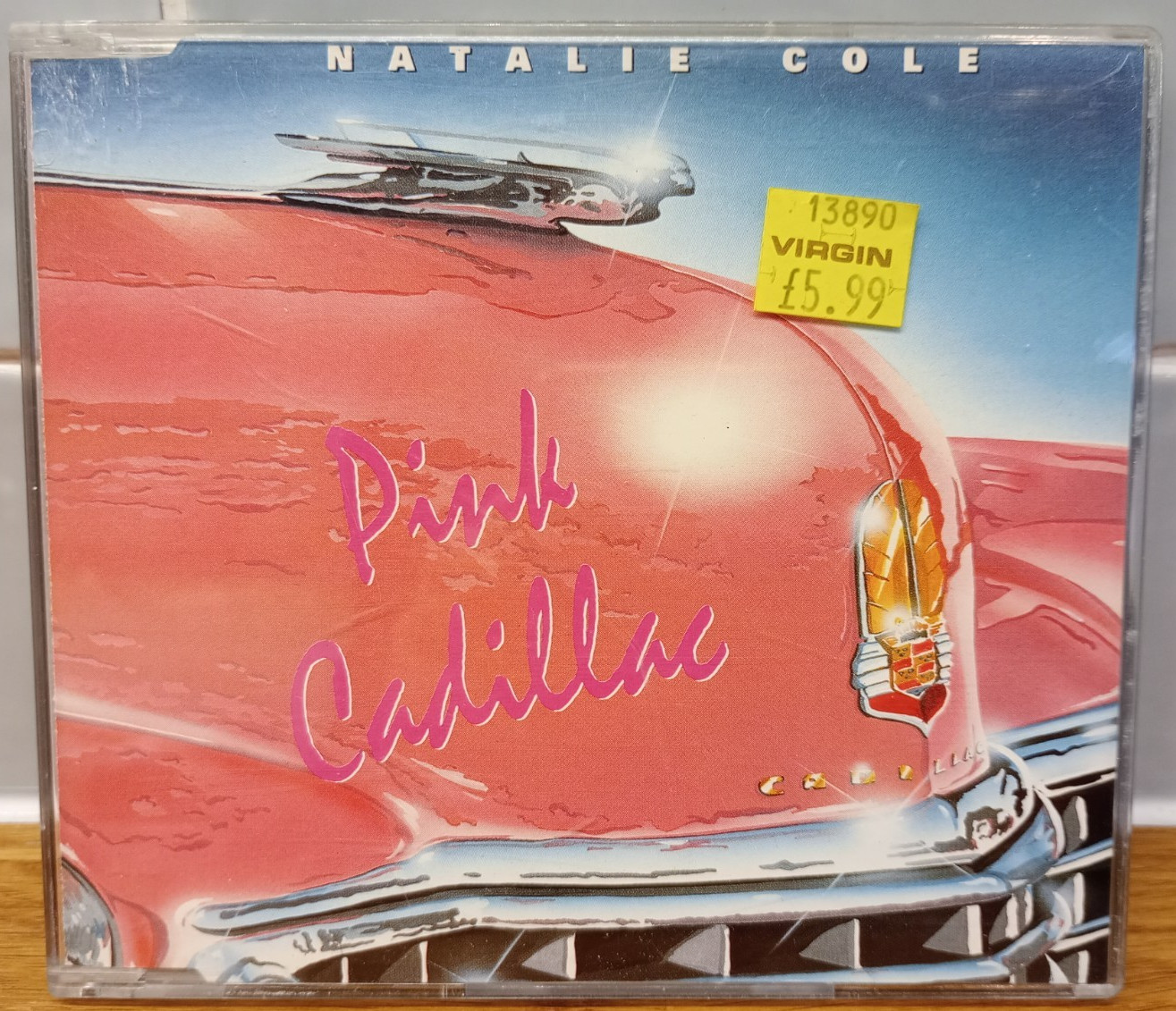 NATALIE COLE Pink Cadillac UK 4 track CD Single 1988 EMI Manhattan CD MT 35