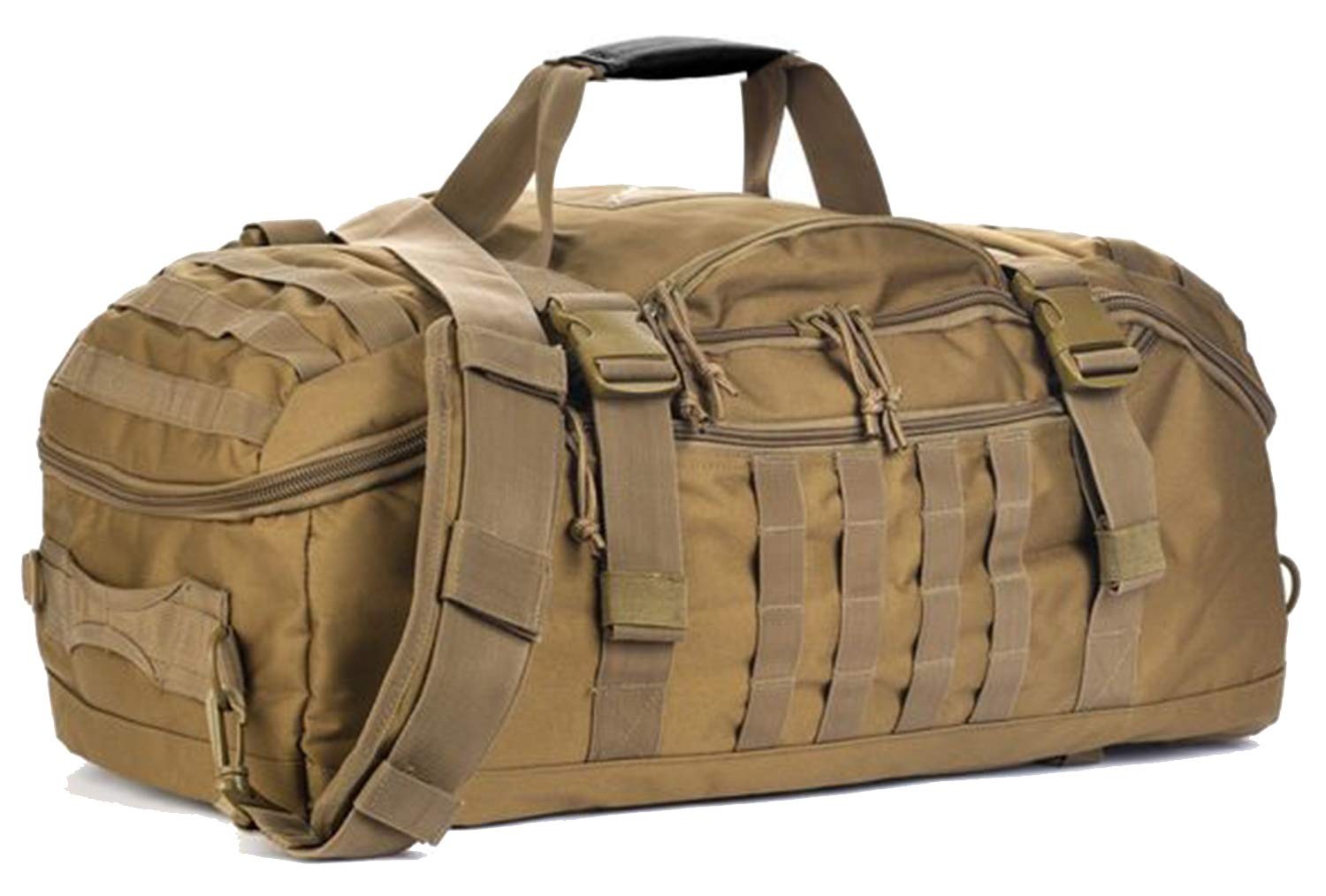 Travel Duffle Bag Backpack for Men - Large Tactical Bags Weekender Gym Bag fo...