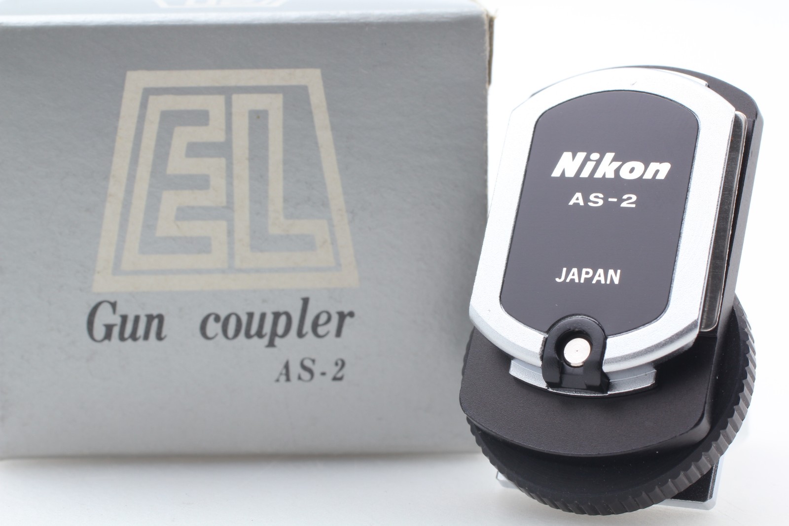 [Almost Unused] Nikon Flash Unit Gun Coupler AS-2 for Nikon F＆ F2 From JAPAN