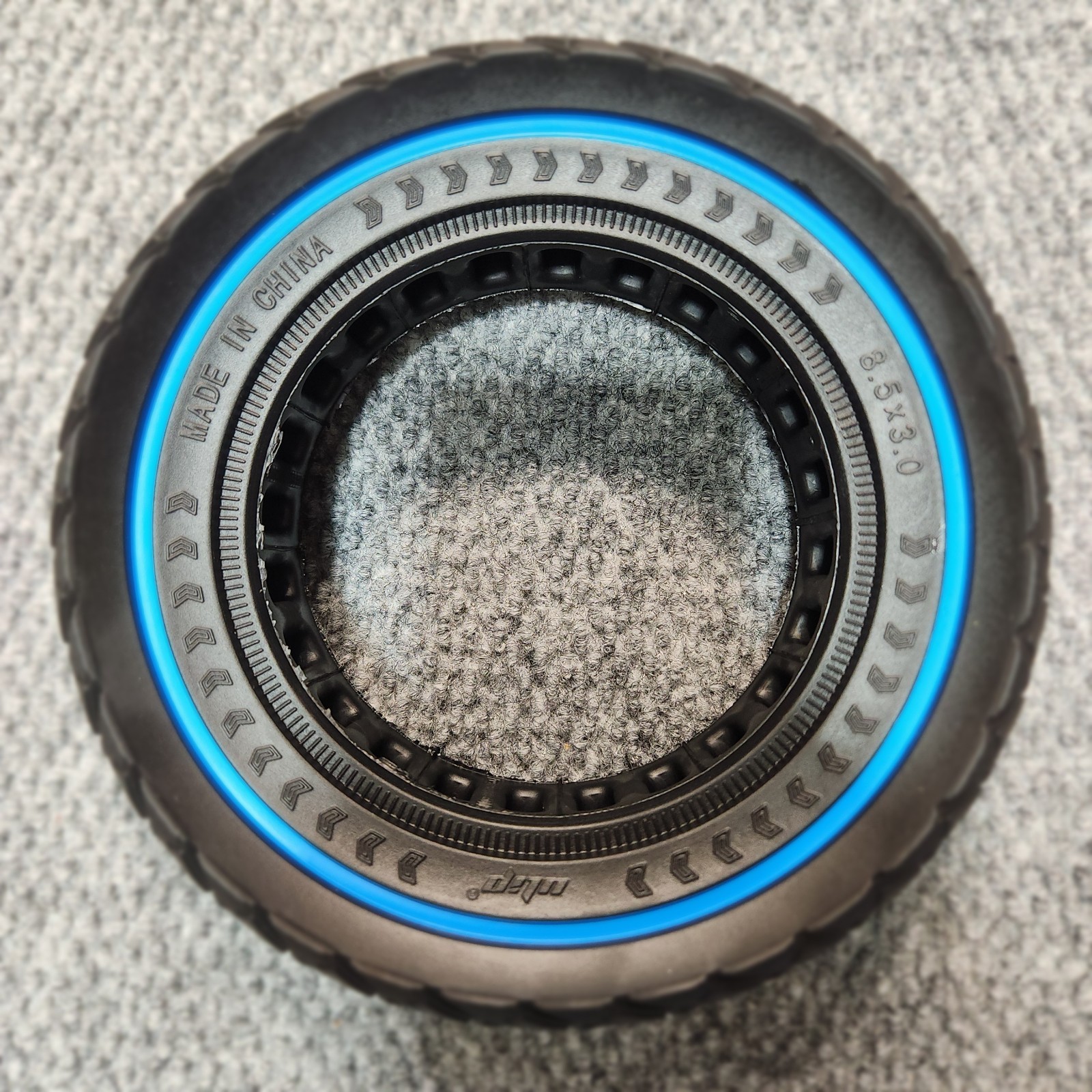 Ulip 8.5x3 Solid Scooter Tire Blue Tubless for Zero 8 9 10 Vsett 8 9 Kugoo X1 