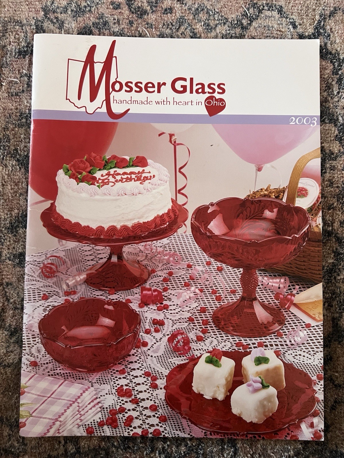 VTG Mosser Glass 2003 Wholesale Catalog Price Guide Dealer Reference Book