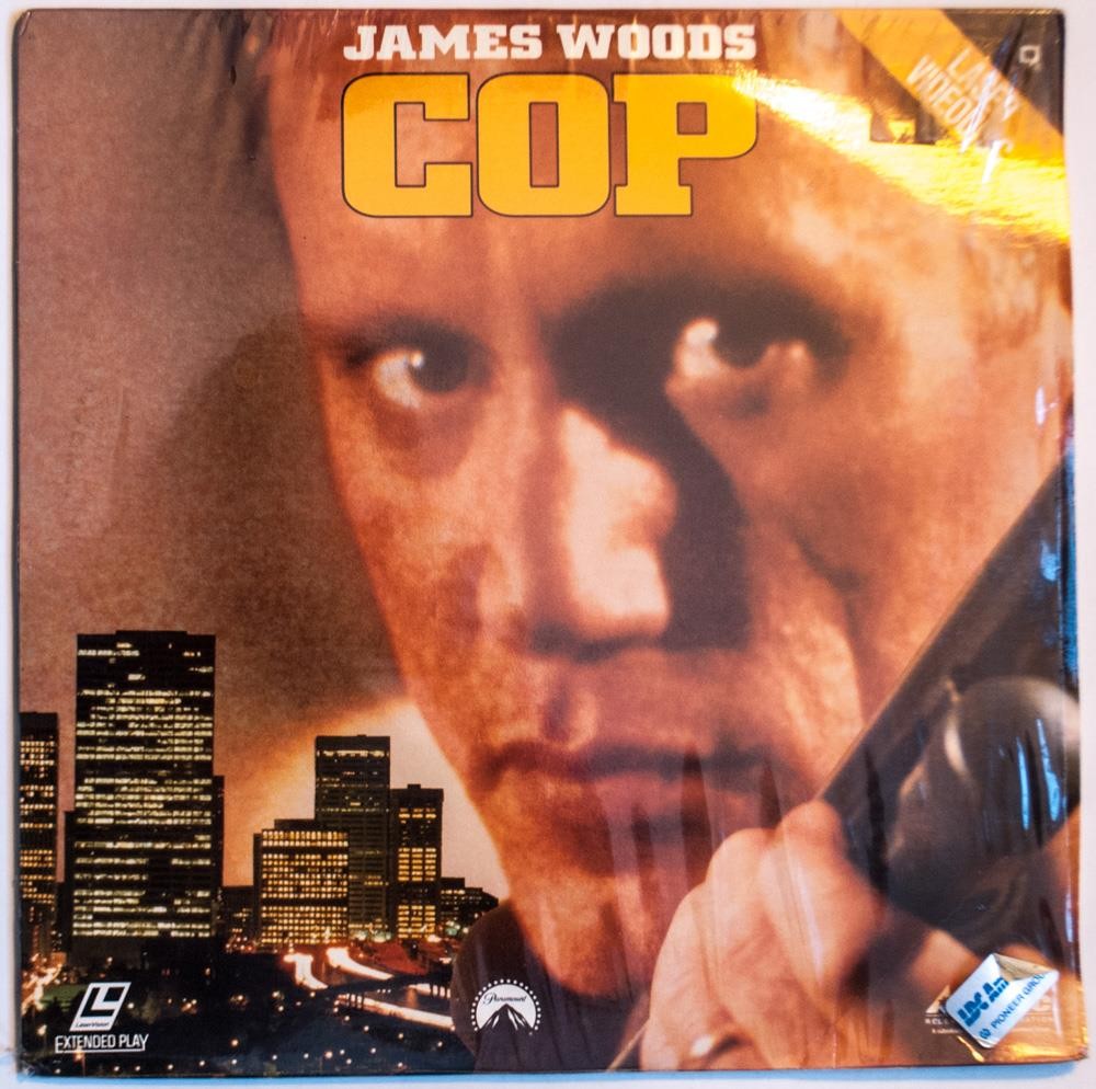 Laser Disc Cop James Woods Lesley Ann Warren Extended Play Rated R 1988 Thriller