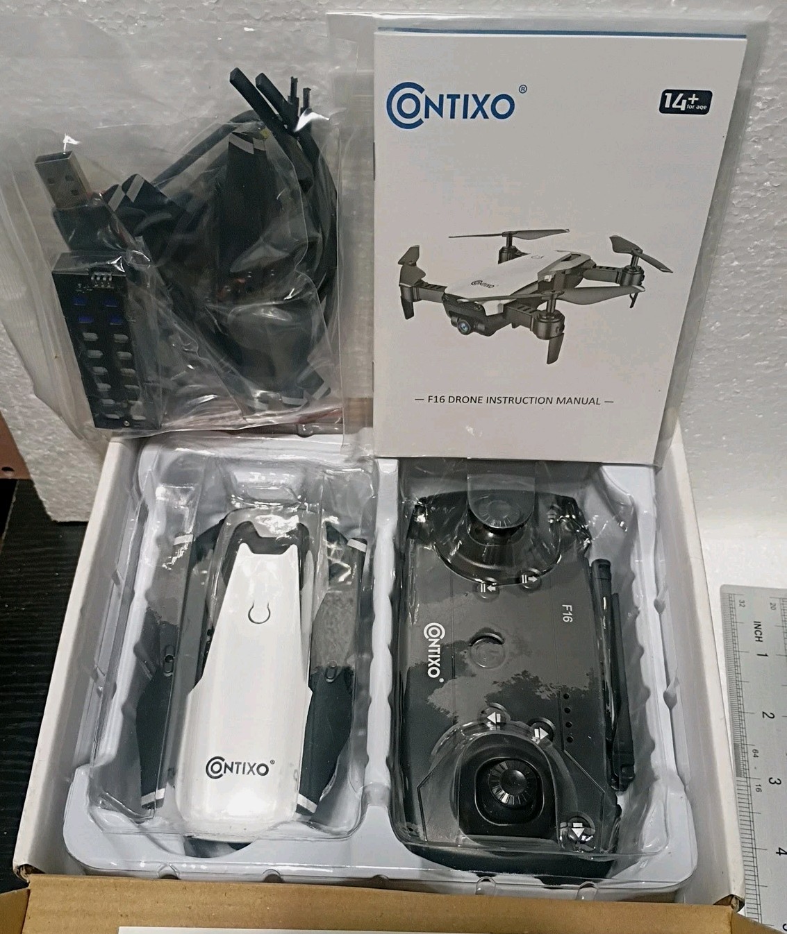 Contixo F16-2024 Stunt Drone 1080p Camera NOB