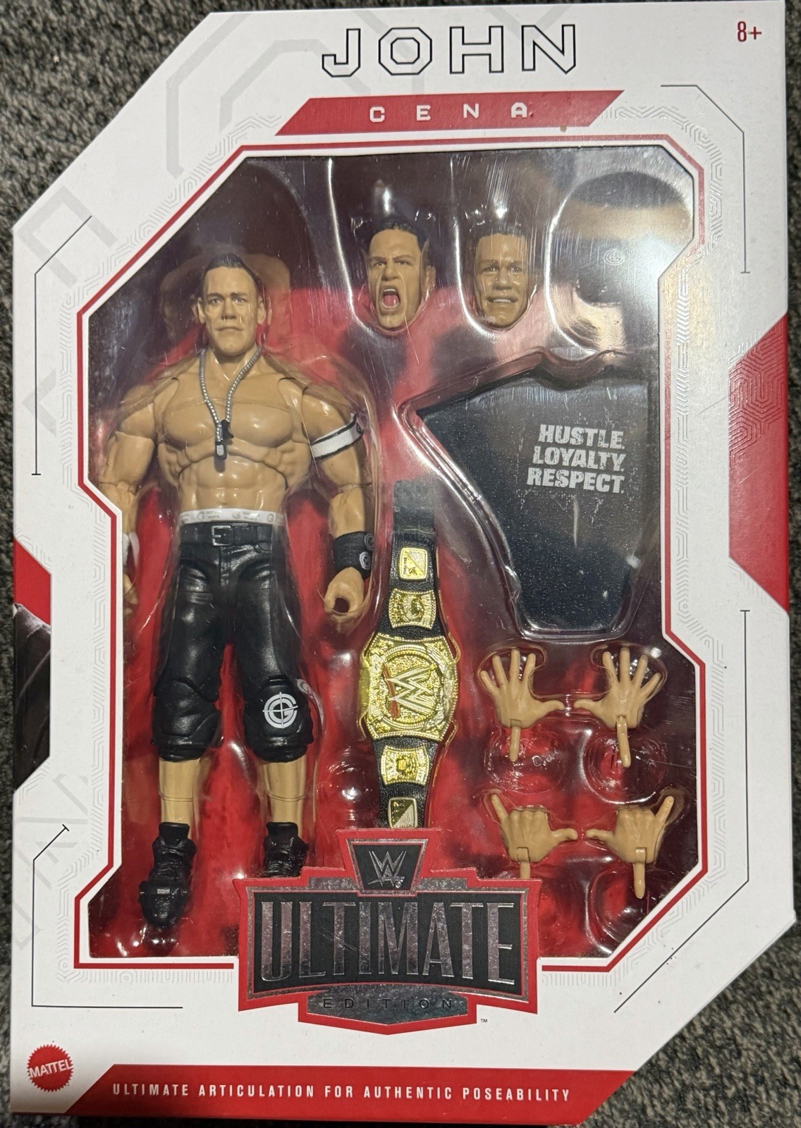 WWE Ultimate Edition John Cena Series 10 Big Match John Mattel Figure NEW Sealed