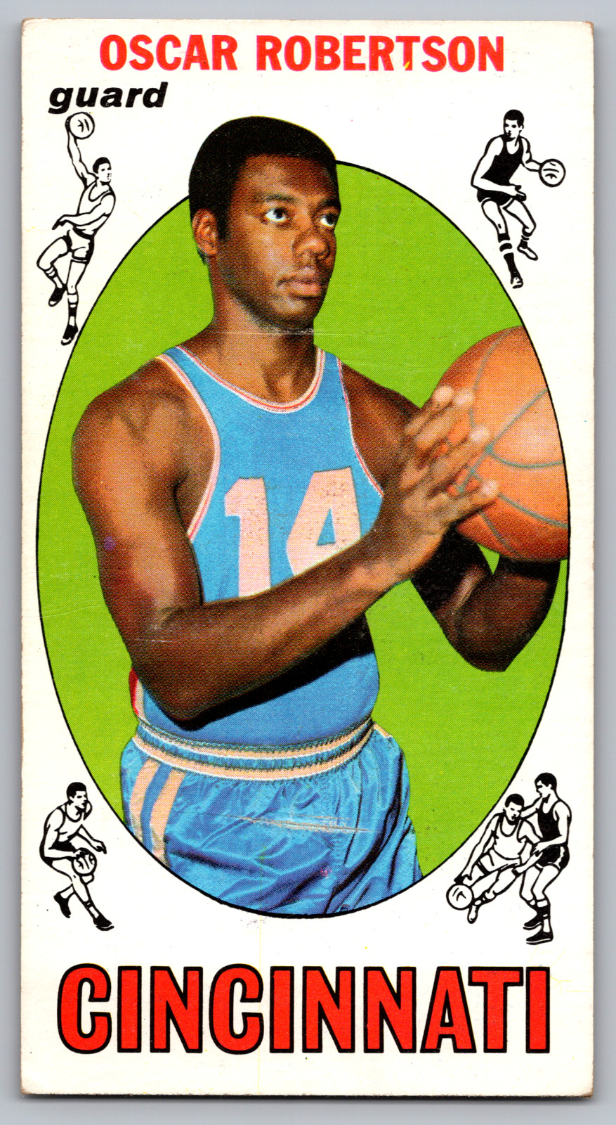 1969-70 TOPPS #50 OSCAR ROBERTSON CINCINNATI ROYALS