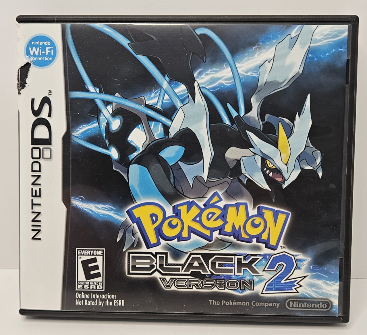 Pokemon Black 2 Nintendo DS Case & Manual Only Authentic (NO GAME)