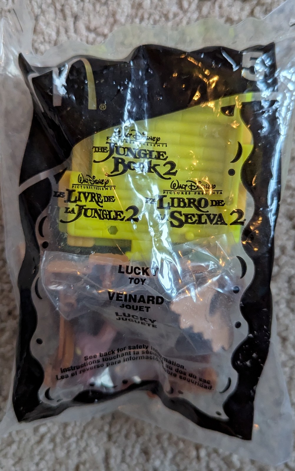 McDonald's Happy Meal Toy Jungle Book 2 Lucky