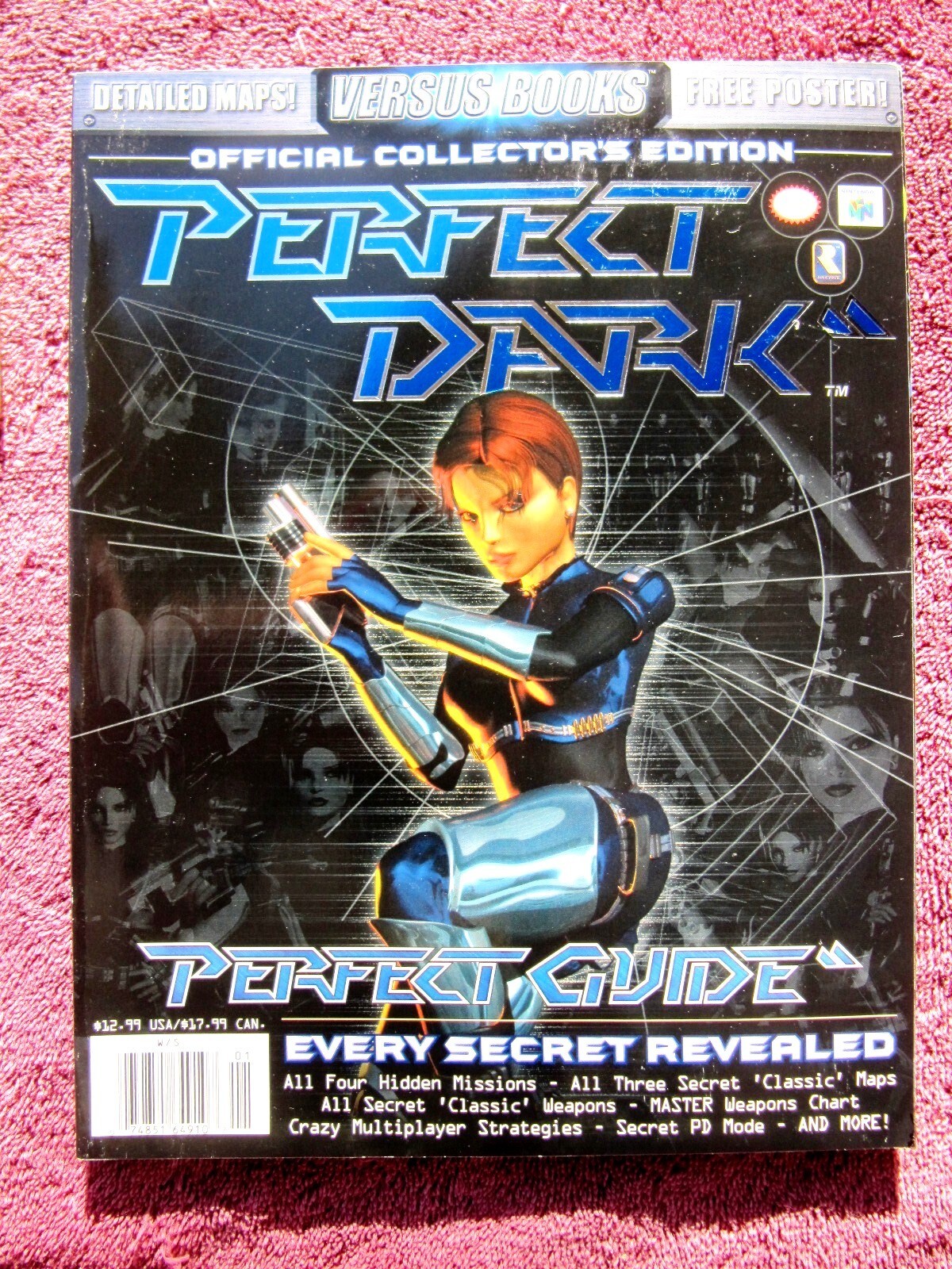 PERFECT DARK Nintendo 64 Versus Books Perfect Guide Collectors Ed Versus Books
