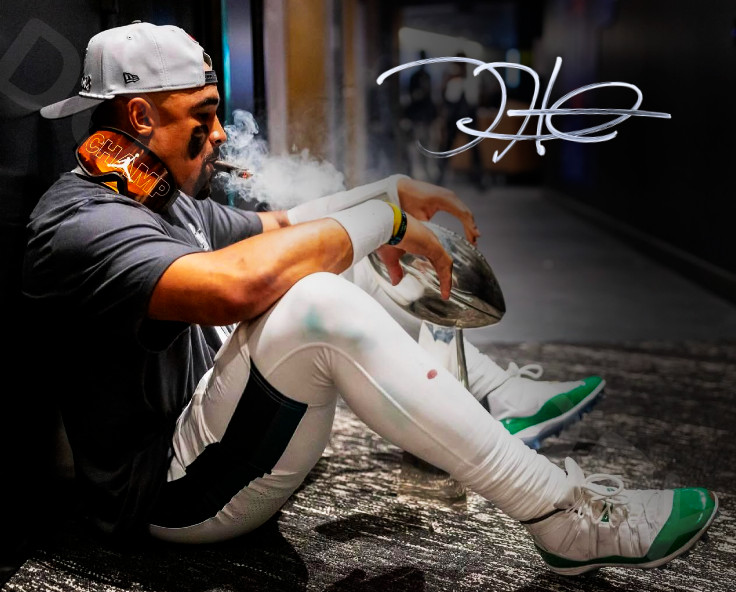 Jalen Hurts Autograph 8x10 Photo Reprint Philadelphia Eagles Signed Auto