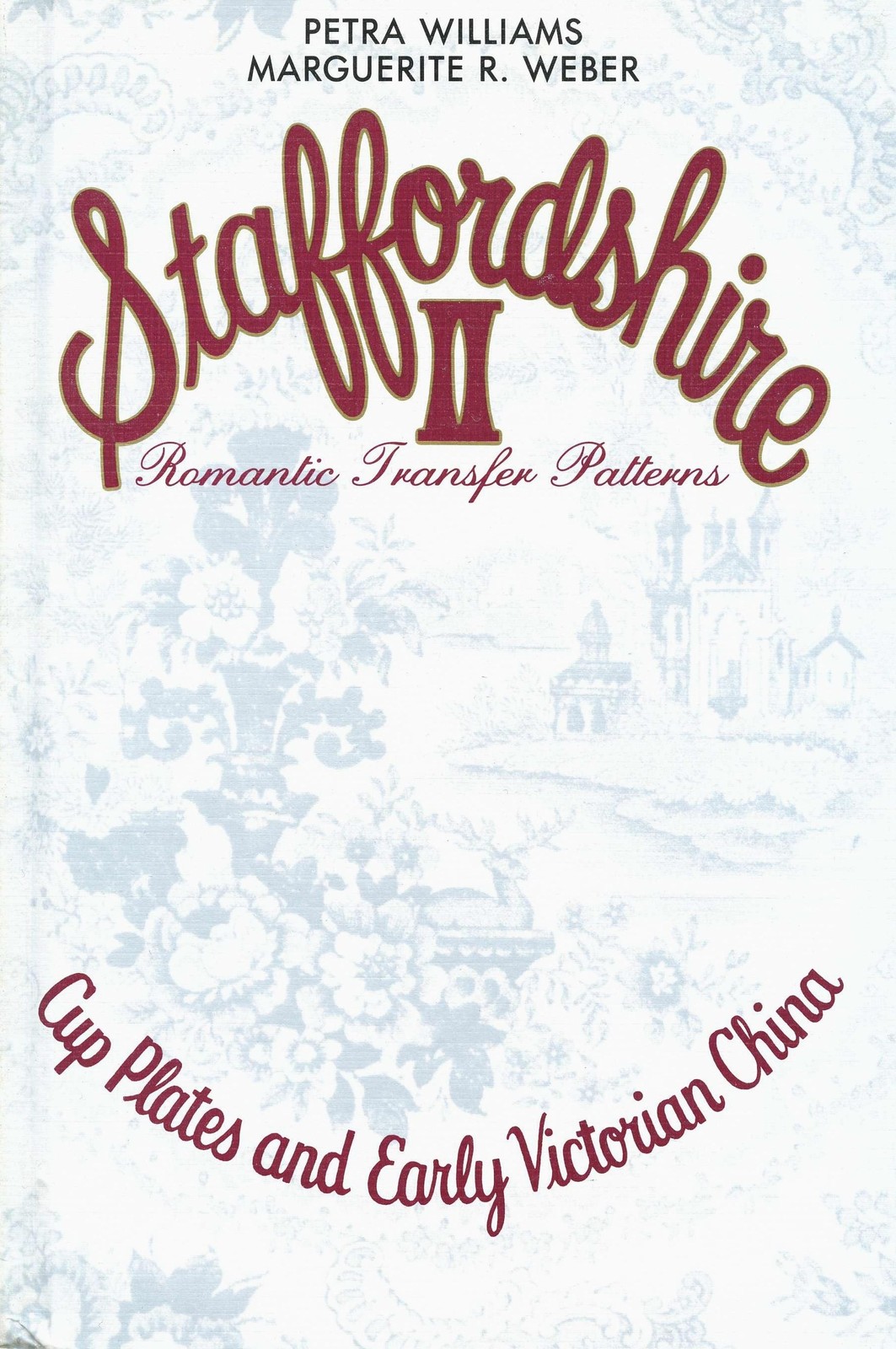 Staffordshire Transfer Pattern China Cup Plates - Marks Patterns /  SIGNED Book