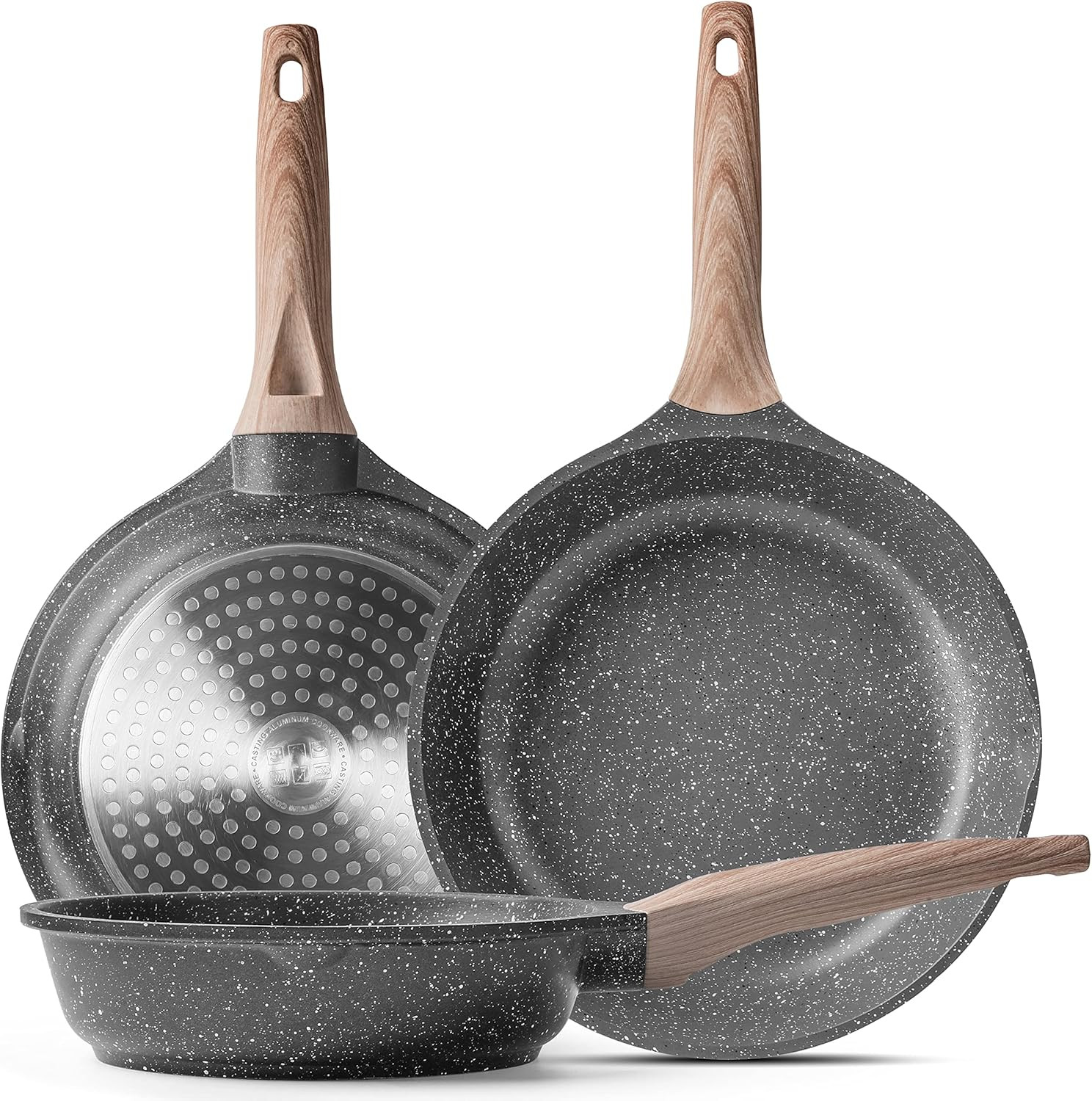 Nonstick Granite Frying Pan Skillet, Non Stick Omelette Fry Pans, Omelet Egg Pan