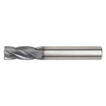 Widia I4c0500t100r End Mill, 0.5000 In. Milling Dia., I4c