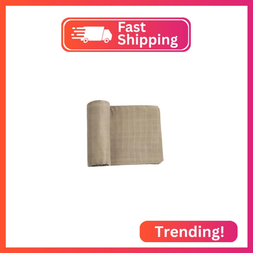 Meracorallo Muslin Swaddle Blanket Silky Soft Receiving Blanket Swaddle Wrap for