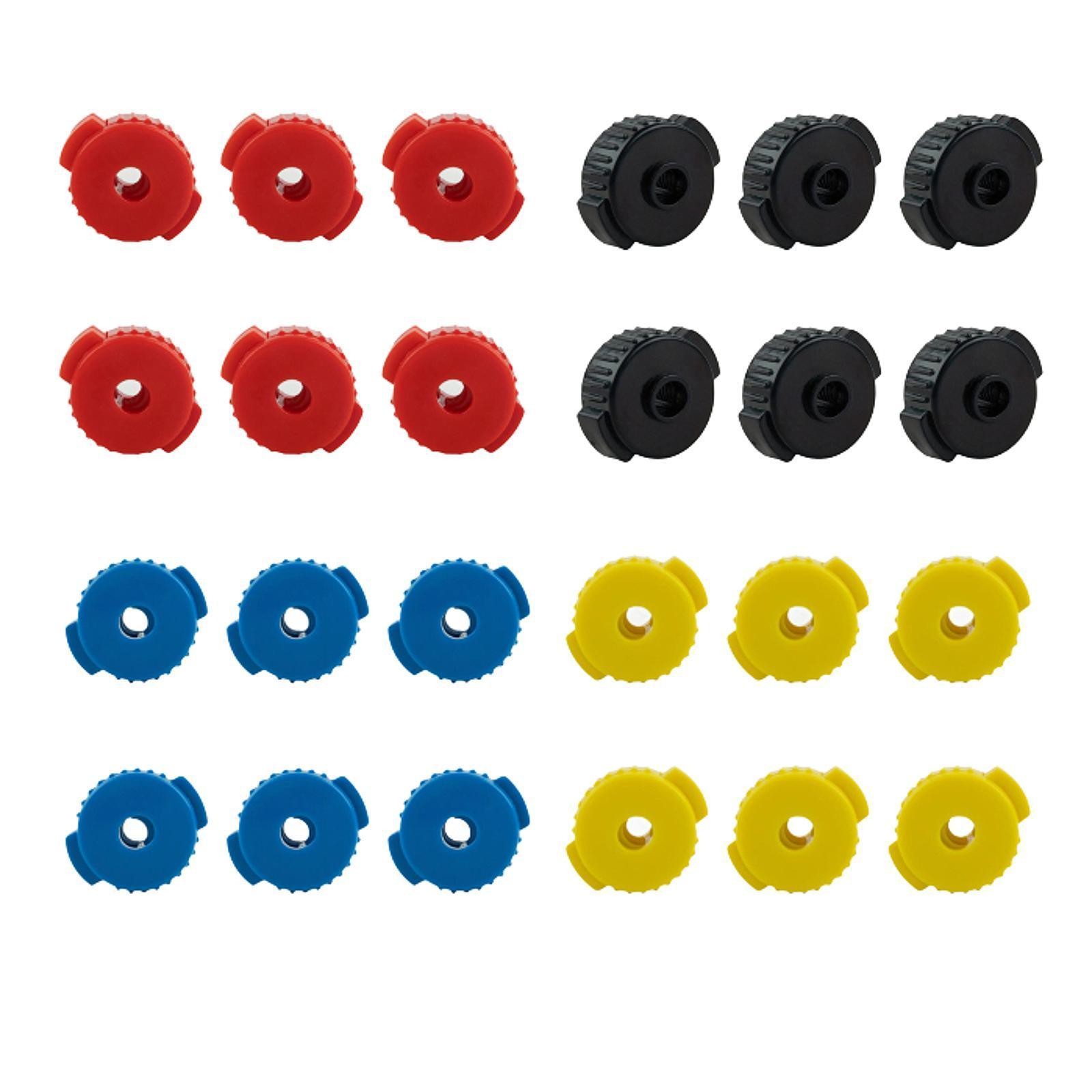 6Pcs Cymbal Quick Release Nuts Replaces Percussion Parts Drum Accessories Sturdy