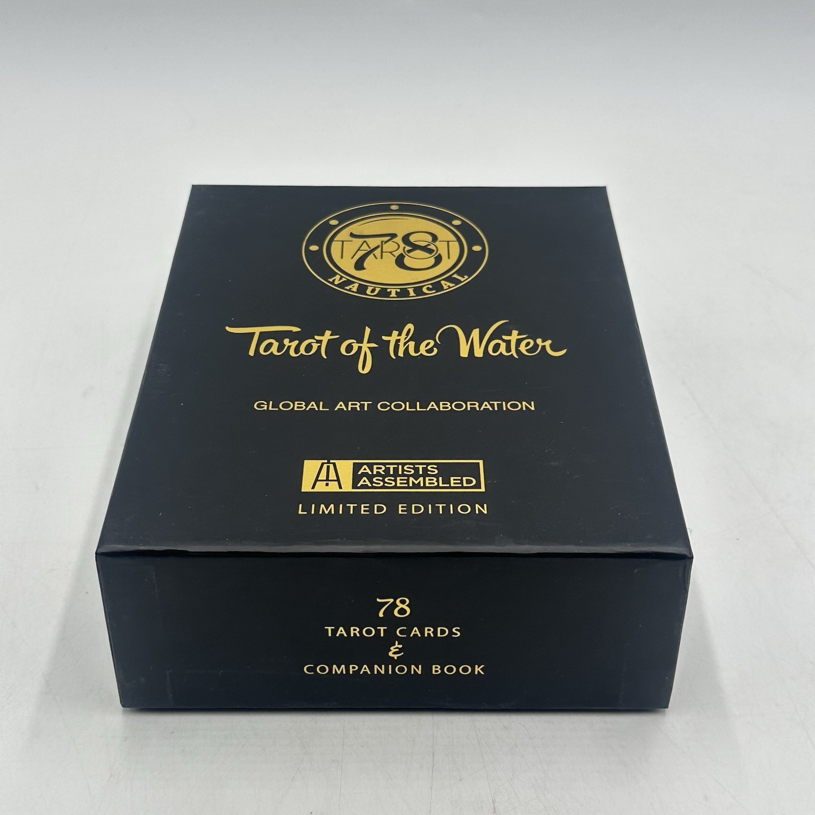 78 Tarot Nautical - Tarot Of The Water Signed Lmt Ed #633/1000 HTF