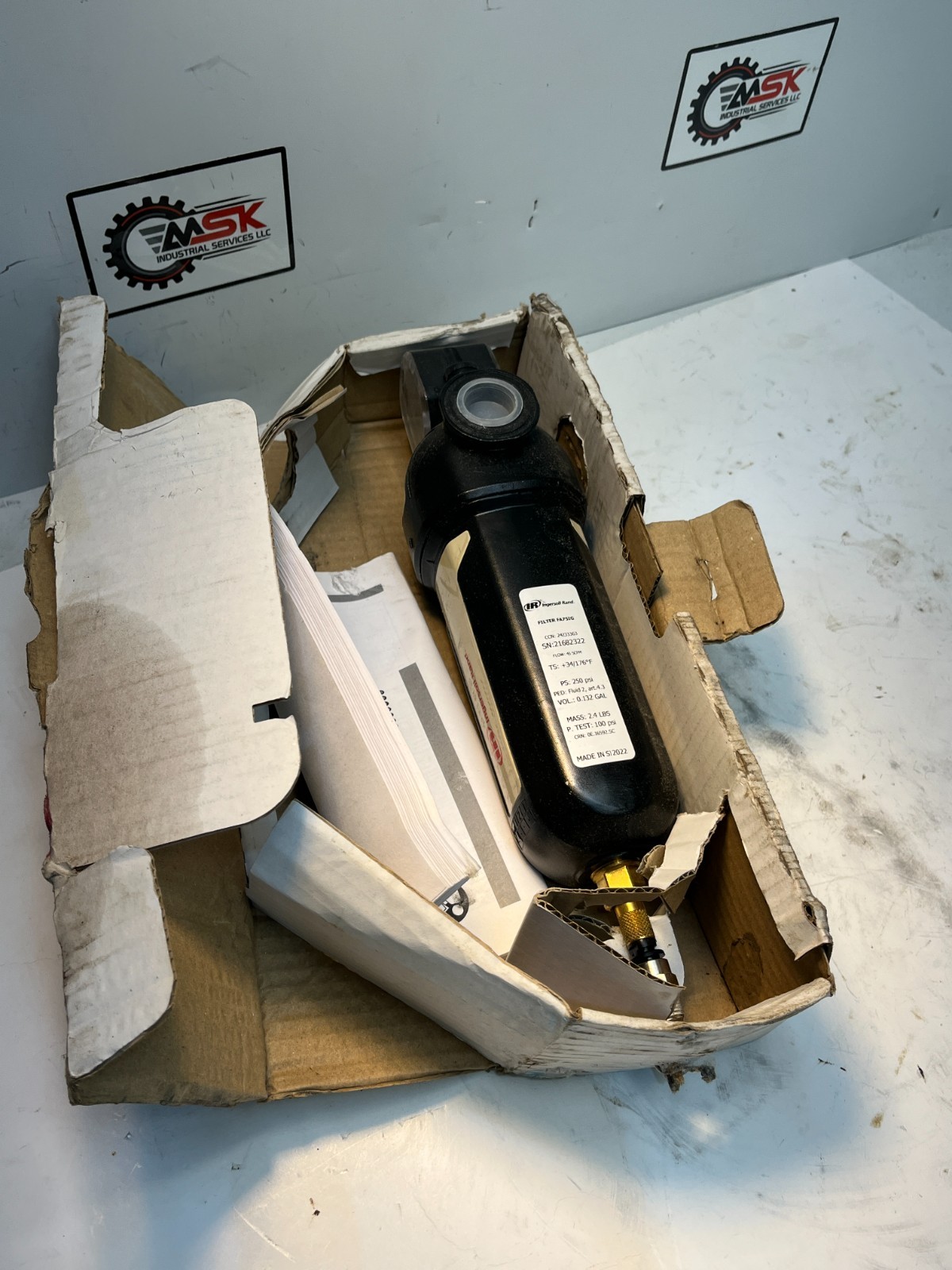 Ingersoll Rand FA751G Air Filter Assembly System 24233363 (new)