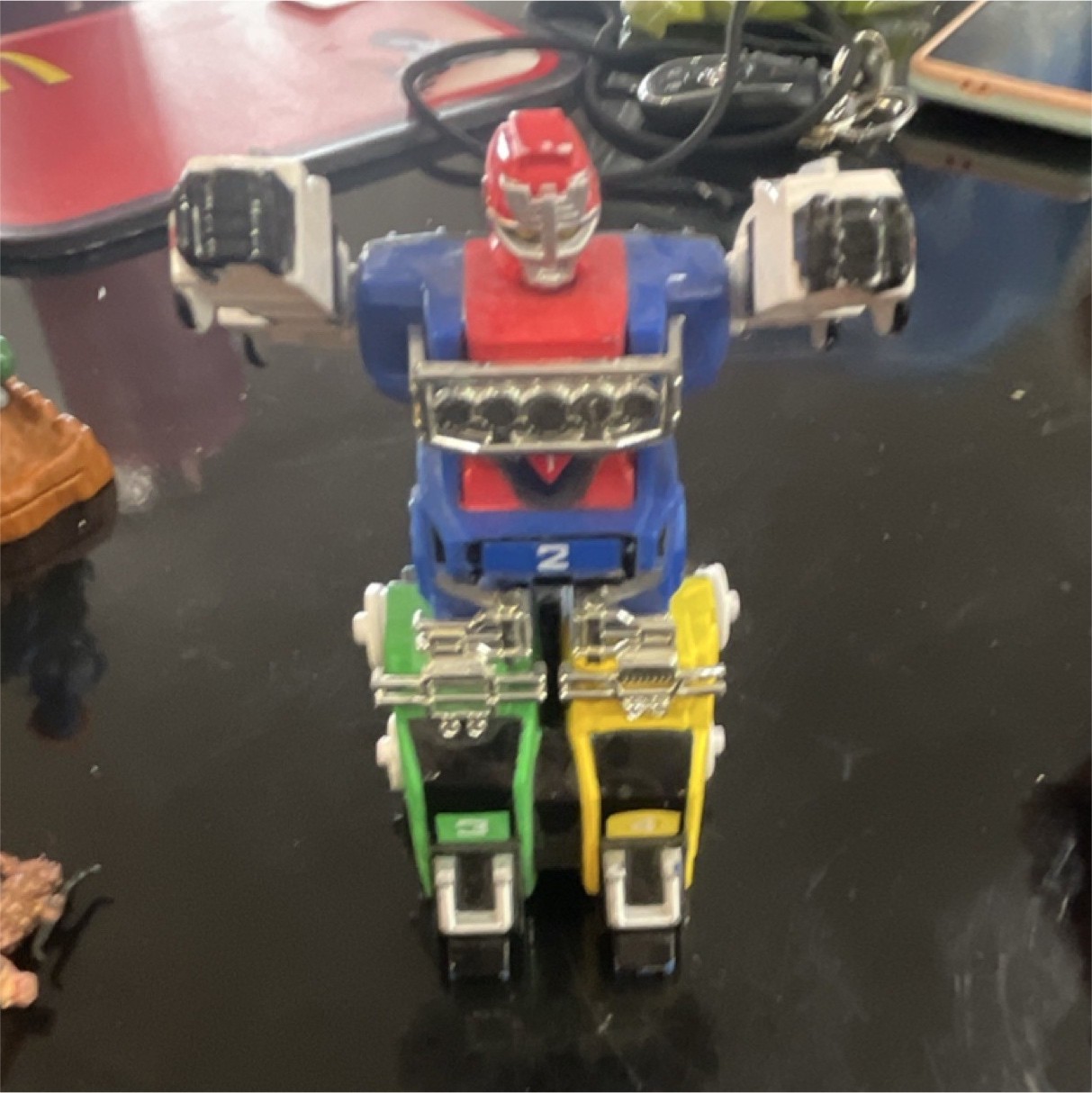 Voltron Multicolor Robot Toy Combination Figure for Ages 4-7, 8-11 Years
