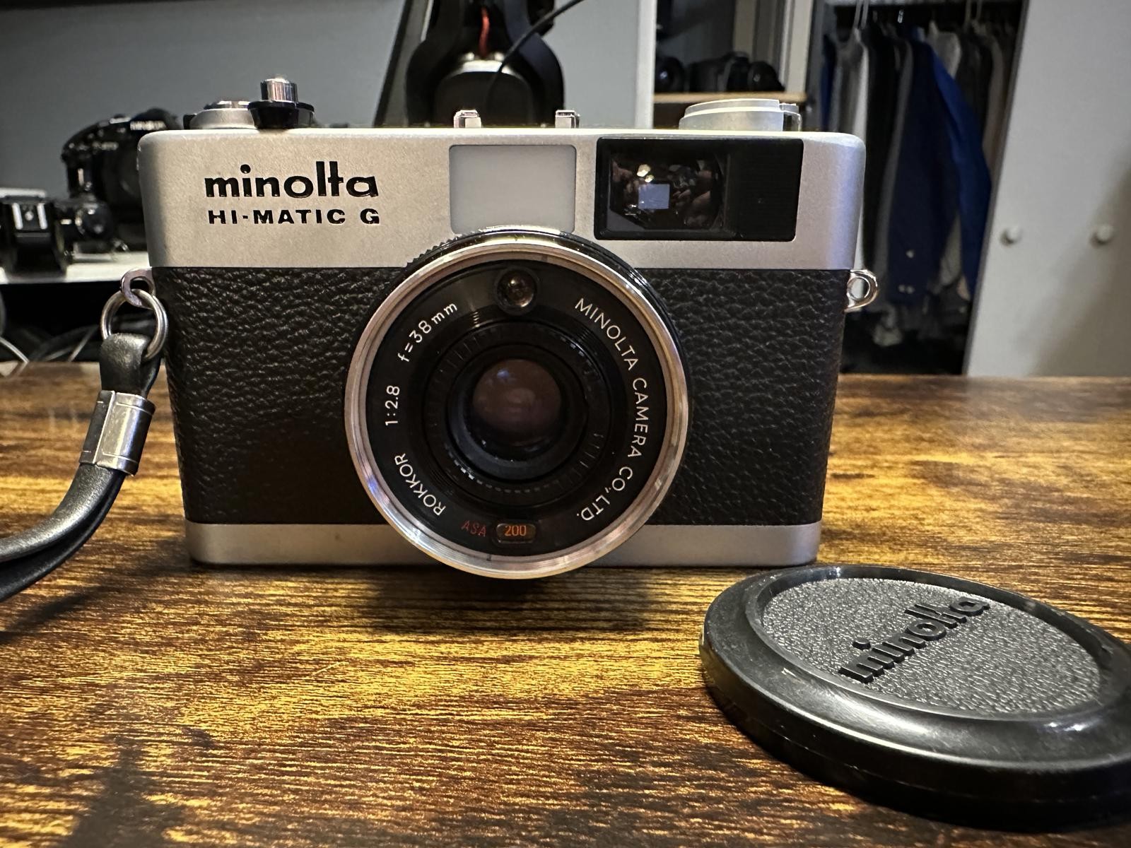 Minolta Hi-Matic G 35mm Film Camera