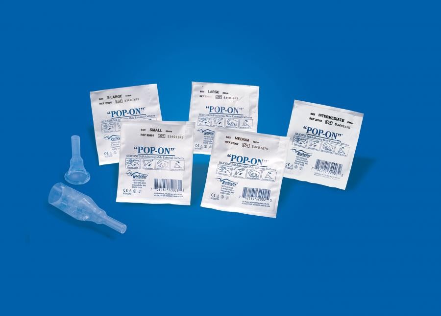 Pop-On Male External Catheter, Small, 1 Ct, 32101
