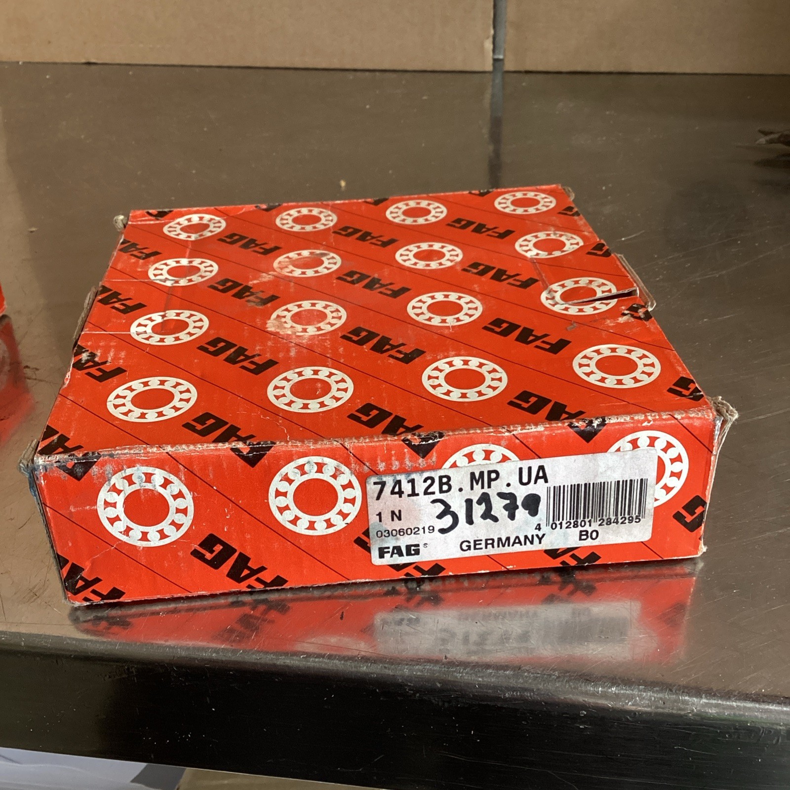 FAG 7412B.MP.UA Angular Contact Bearing 7412B NOS Unused