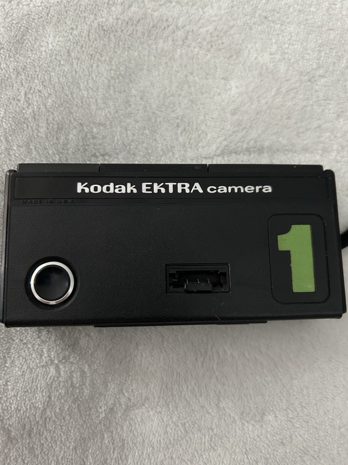 Collectible Vintage 1970s Kodak Ektra 1 Camera 110 Film Cartridge **WORKS**(A030