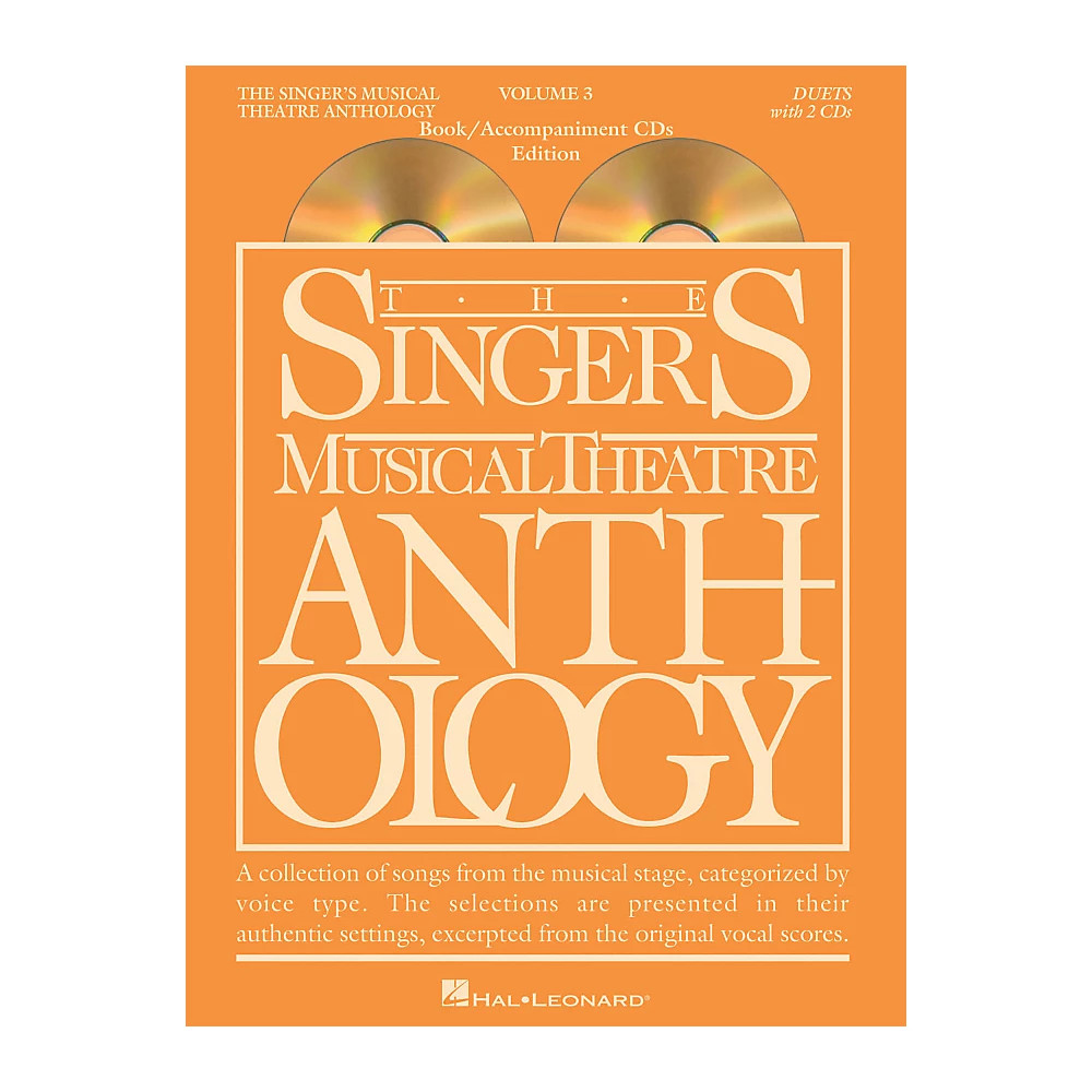 Hal Leonard Singer's Musical Theatre Anthology Duets Volume 3 Book/CDs
