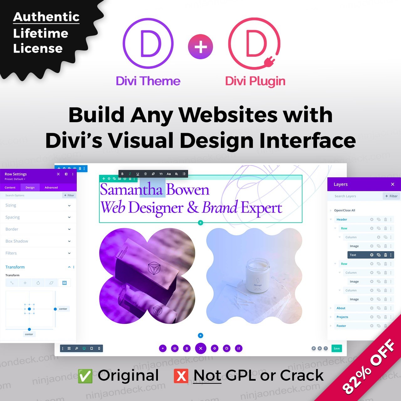🥷 Divi Theme & Plugin Official License ‒ Lifetime / 1-Year