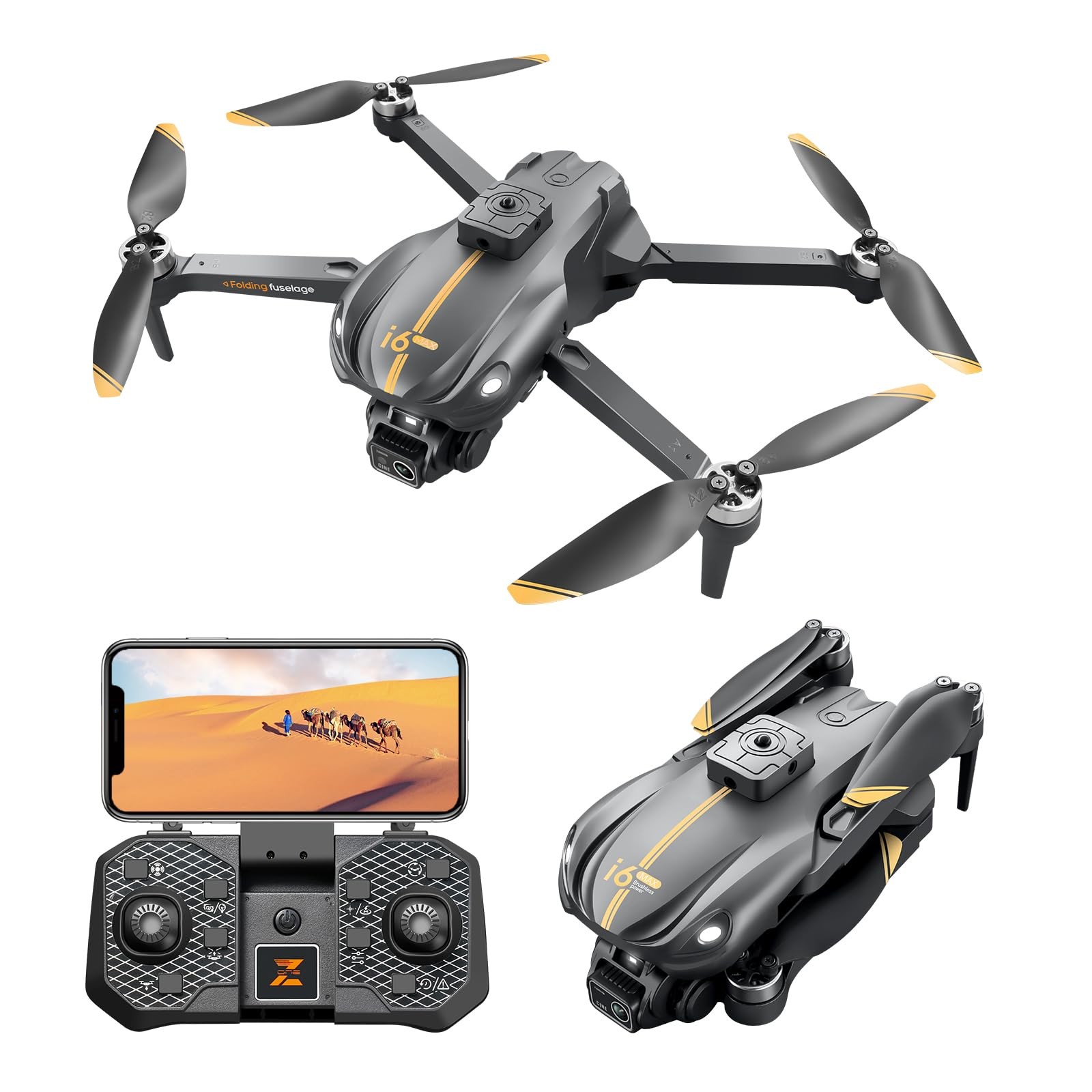 Drone with Camera 1080P HD, FPV Camera Drone for 14+ Kids Adults, 150° Adjust...