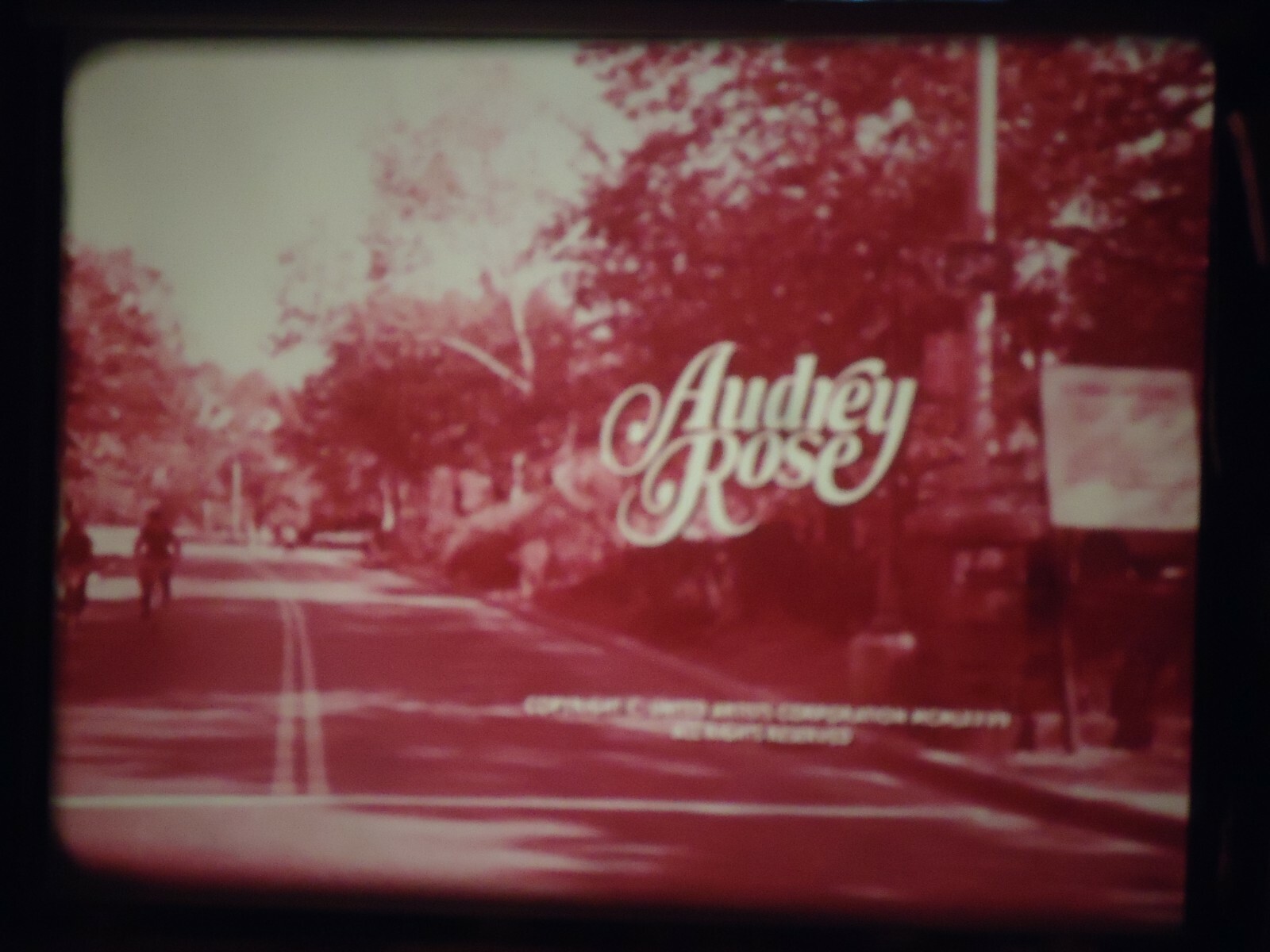 16mm   Audrey Rose Marsha Mason Anthony Hopkins John Beck 1977 