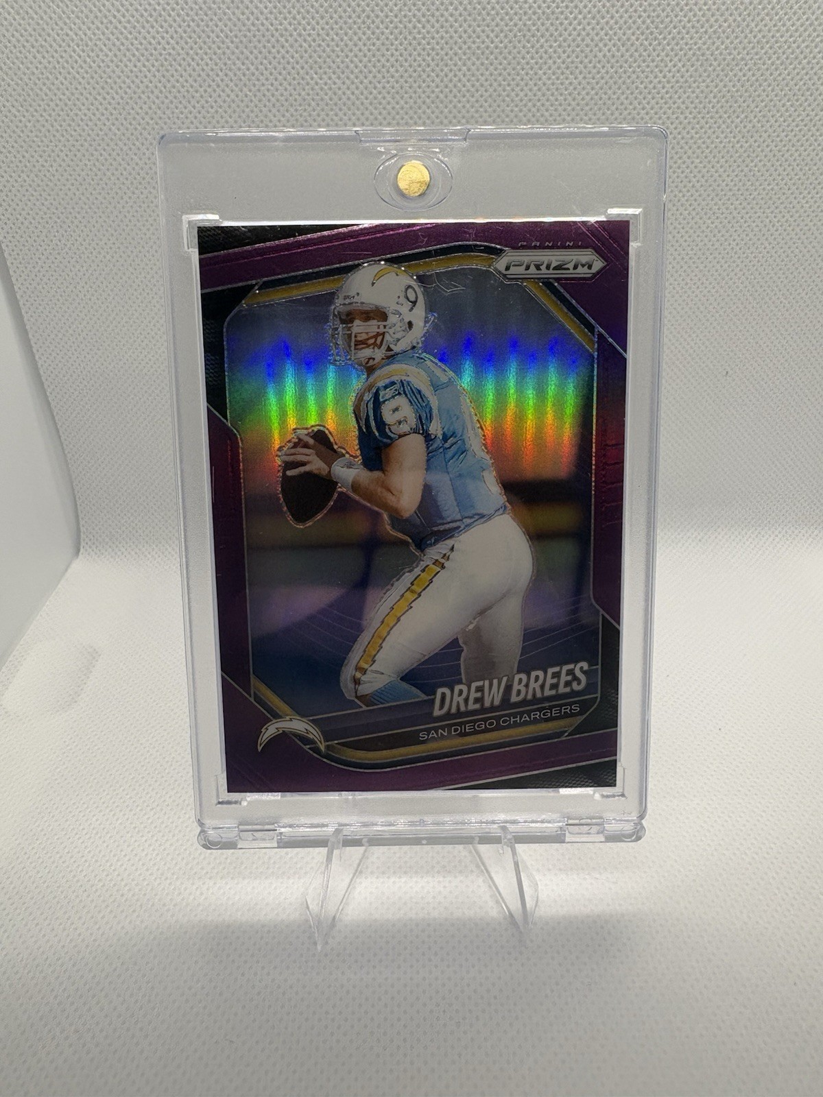 Panini Prizm 2025 Drew Brees #266 Purple Prizm /125 San Diego Chargers