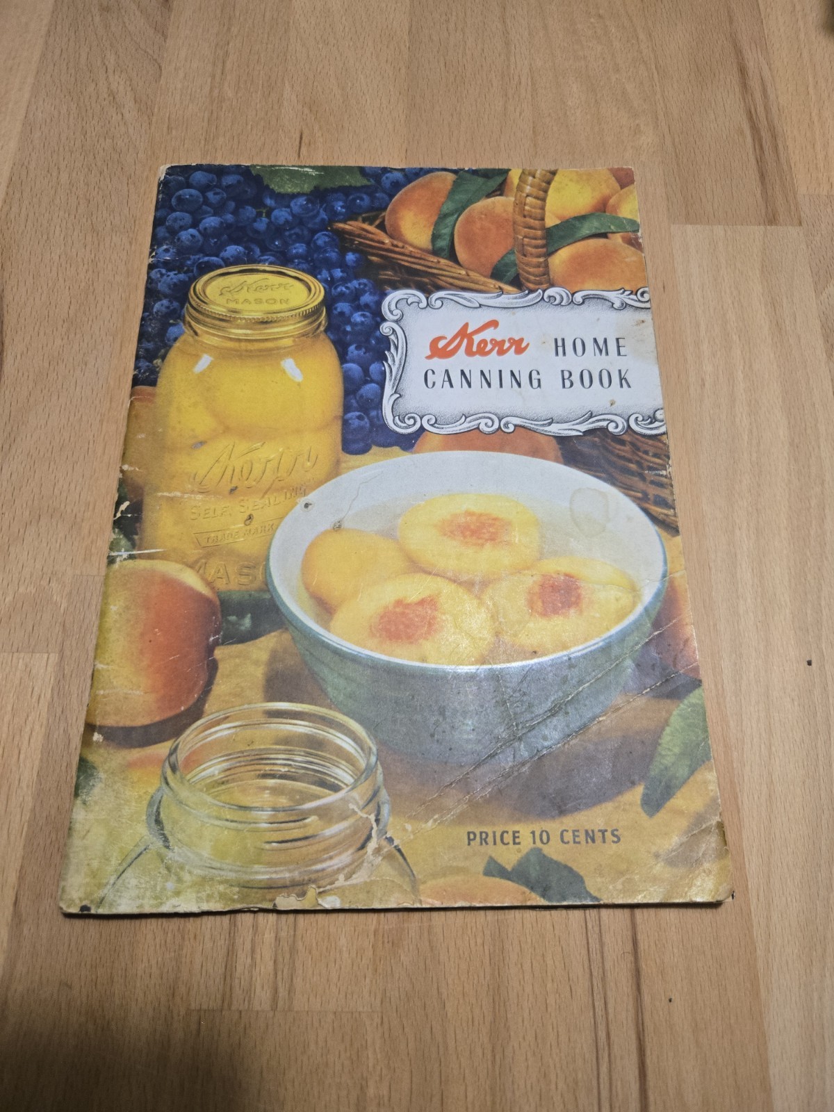 Vintage/Antique 1947 Kerr Home Canning & Freezing Book Recipes Tips SC Cookbook