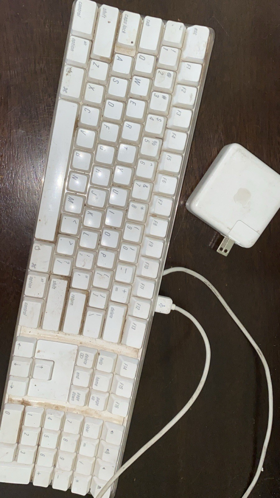 Apple Keyboard and Apple USB C Power Adapter - lot of 2 - Great Condition!!!