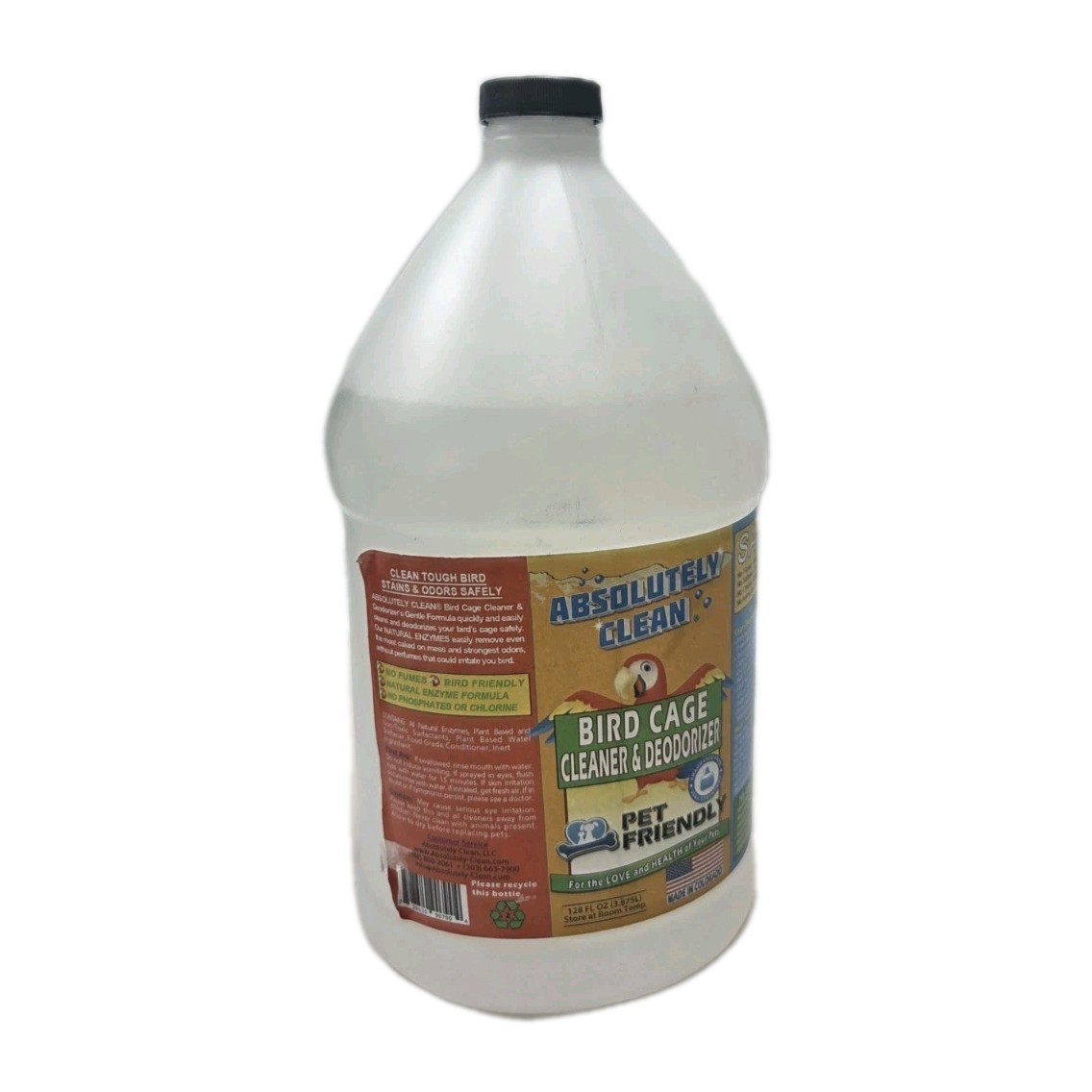 Amazing Bird Cage Cleaner and Deodorizer - Just Spray/Wipe - Safely  Easily R...