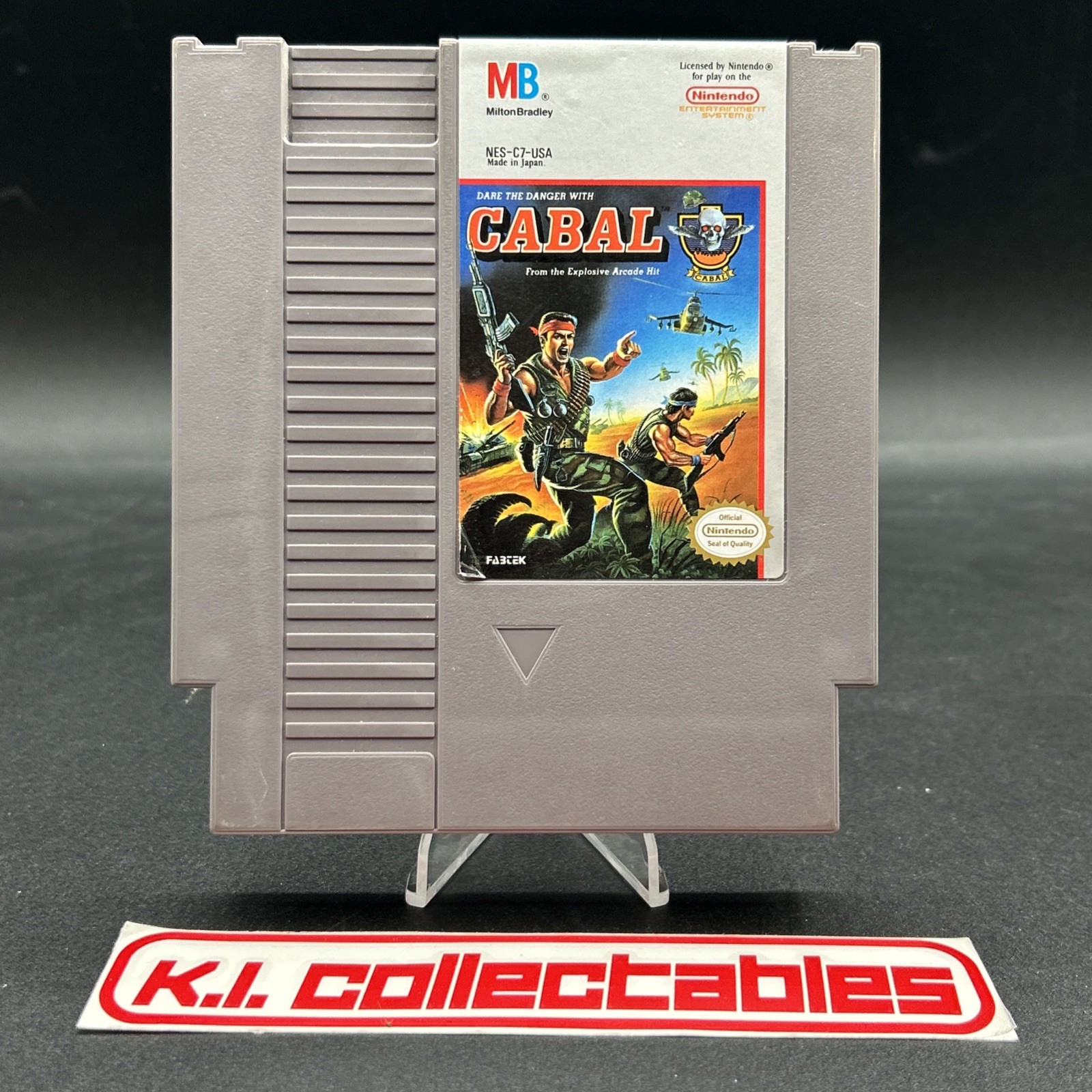 Nintendo NES Cabal - Authentic