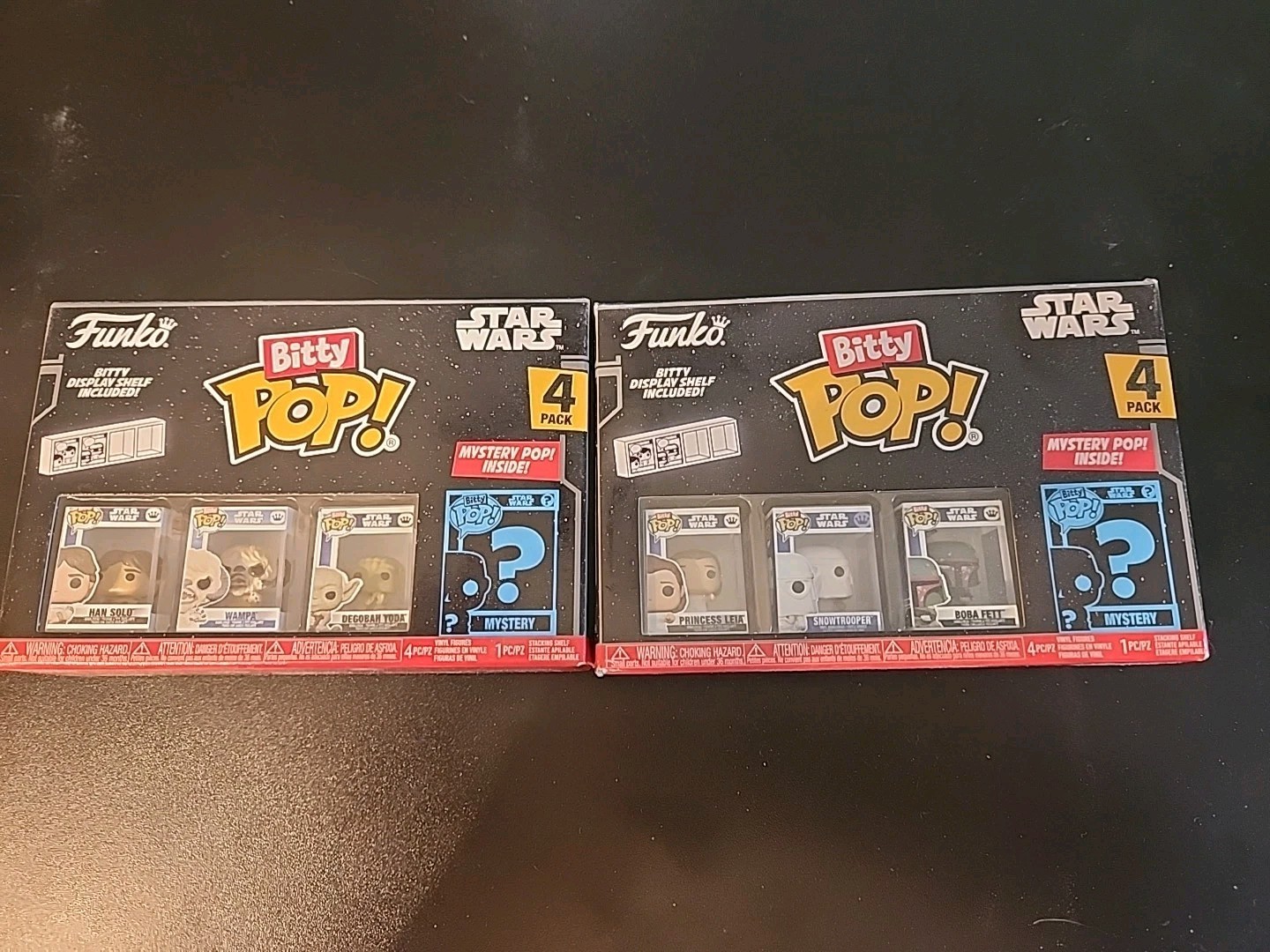 Funko Bitty Pop! Star Wars Empire Strikes Back 2 Sets New!