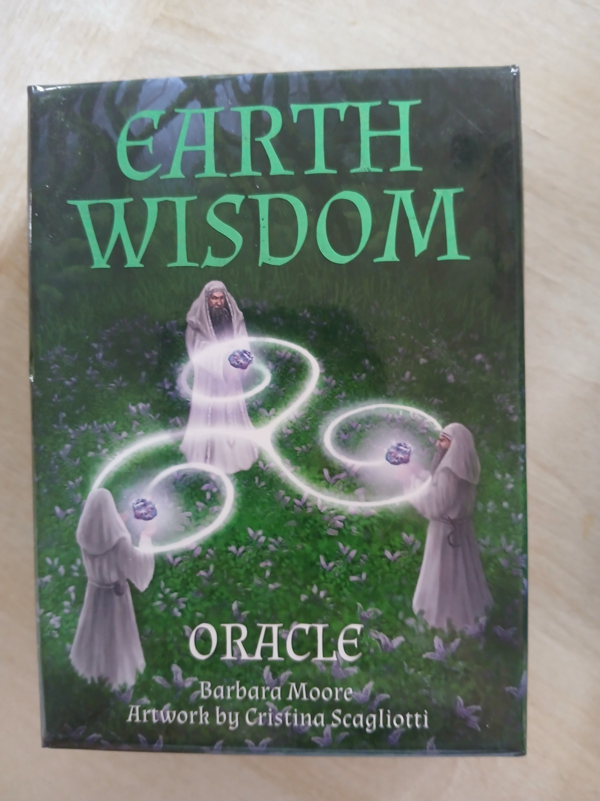 Earth Wisdom Oracle 32 Card Deck Cristina Scagliotti Barbara Moore Celtic Art