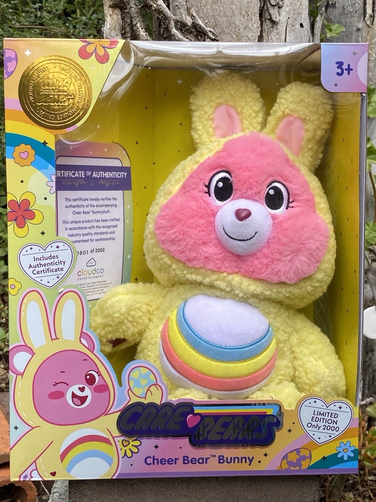 Care Bear Easter Cheer Bear Bunny 2026 Limited Edition 0801 Of 2000 Maverick