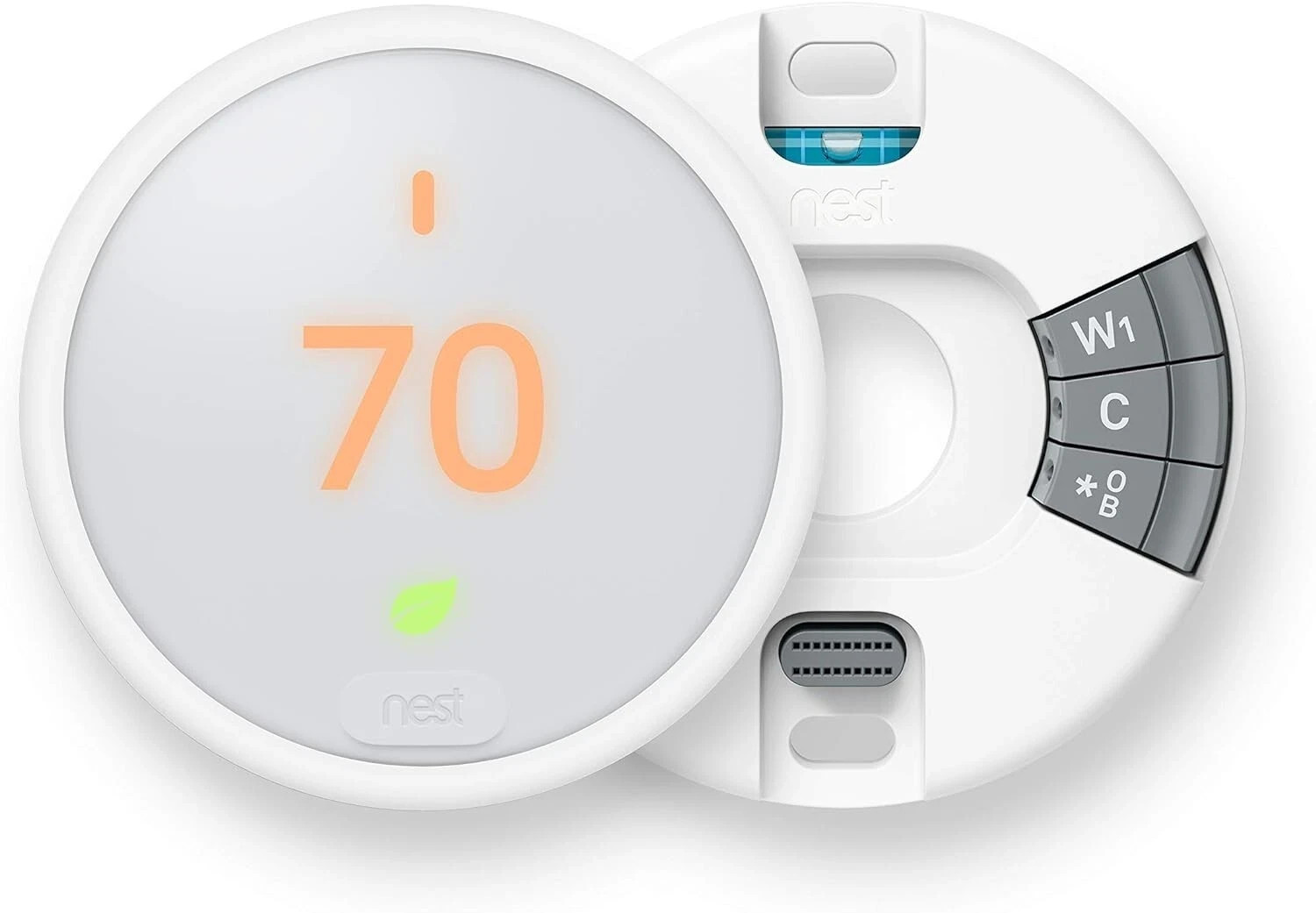 Nest Thermostat E Programmable Smart Thermostat - White