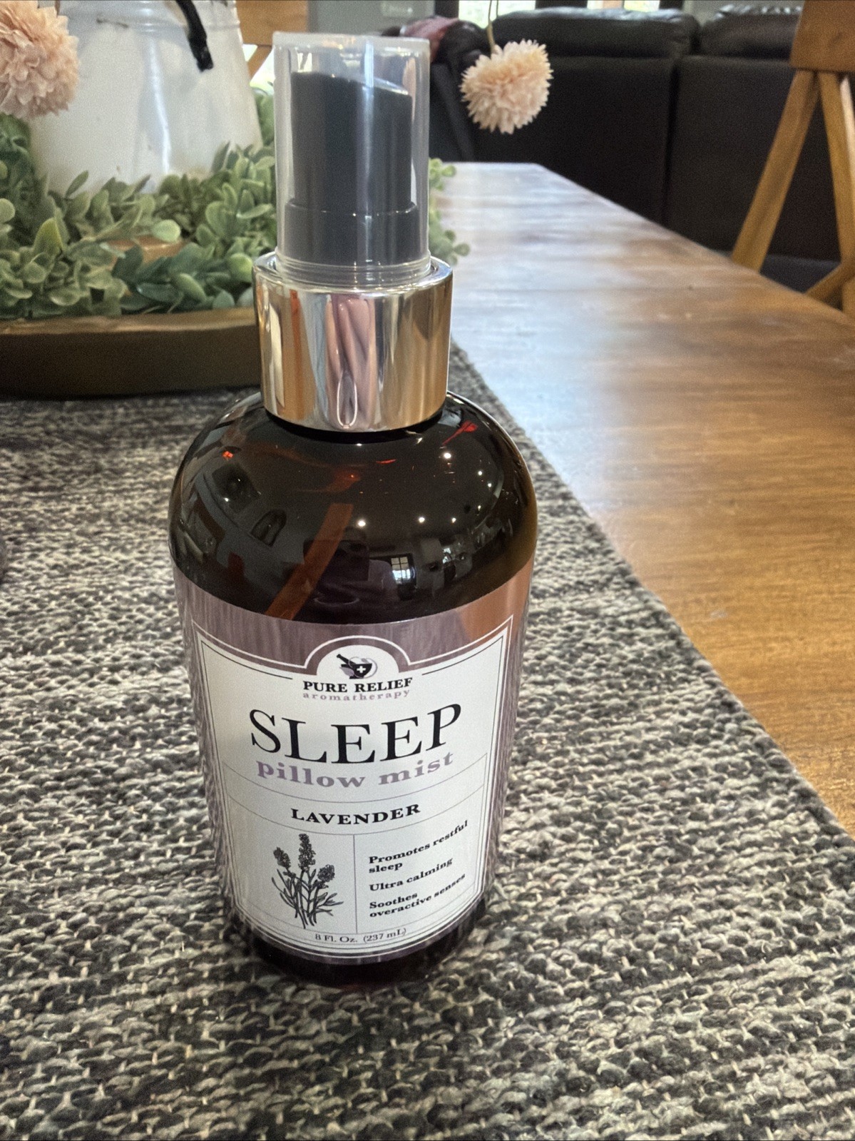Brand New Pure Relief Aromatherapy Lavender Pillow Mist 8 Fl Oz