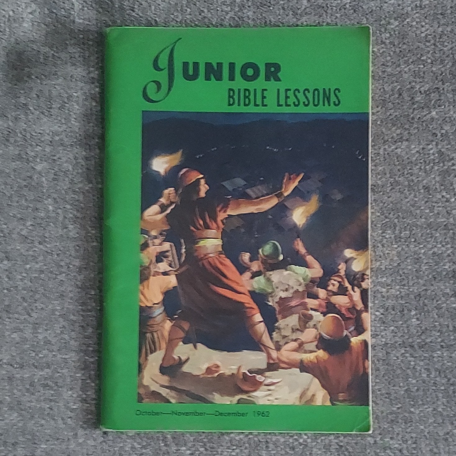 Concordia Junior Bible Lessons October-November-December 1962
