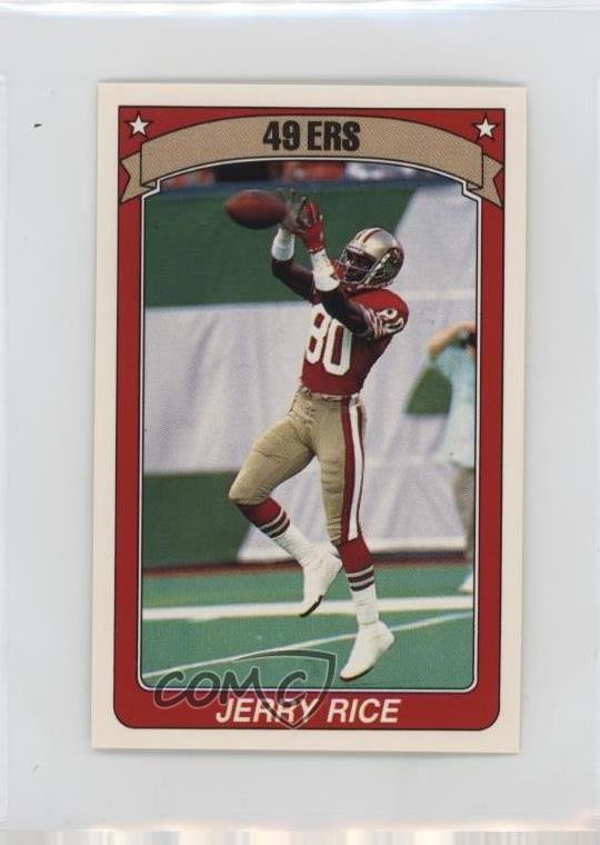 1990 Panini Album Stickers Jerry Rice #363 HOF 0au4