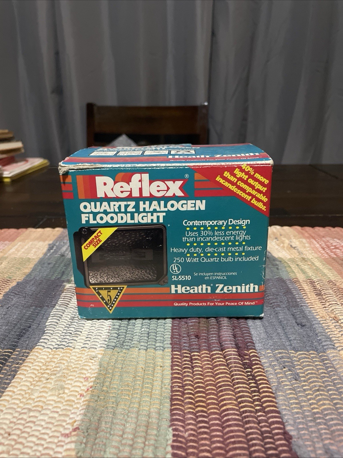 Reflex Heath Zenith 250W Quartz Halogen Floodlight #SL-5510