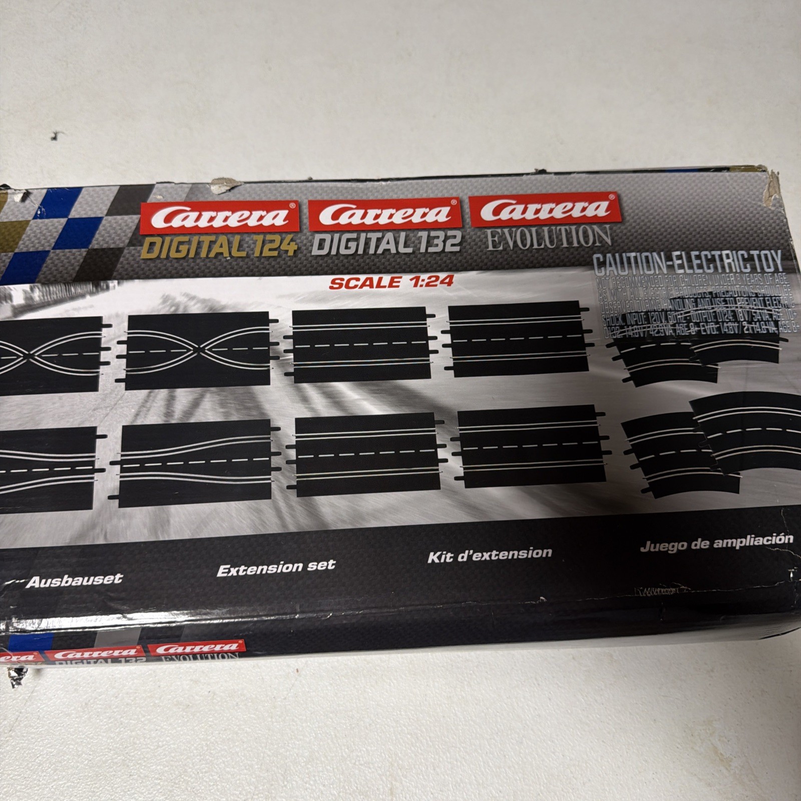 Carrera Evolution & Digital (26956) Slot Car Extension Set Track 3 1:24  NEW