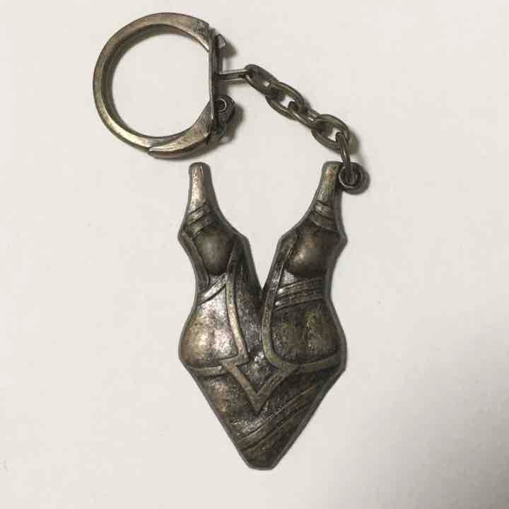 Rare 1989 Dragon Quest 3 Gacha Keychain Dangerous Swimsuit Collectible