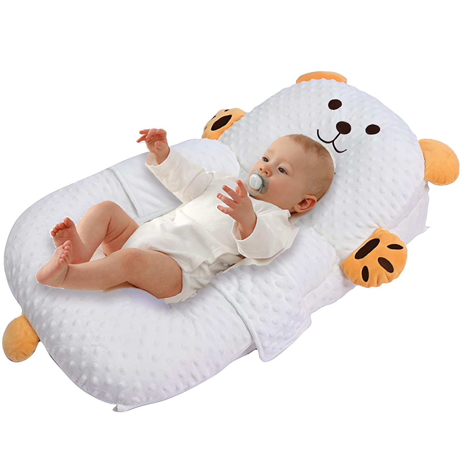 2026 Baby Lounger for Newborn, Baby Lounger for Home and Travel, DIY Breathab...